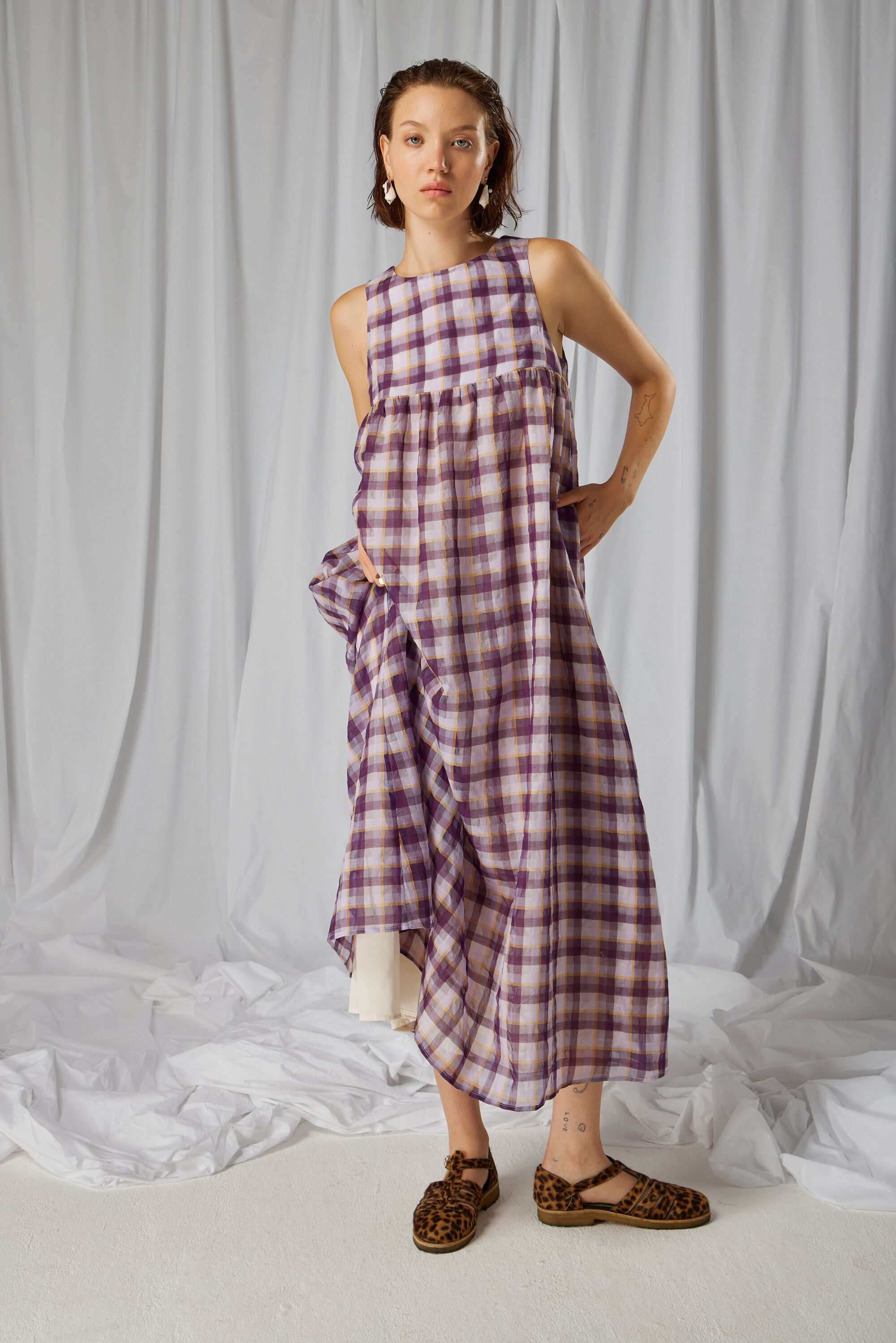 Sperone dress in Symmetry weave