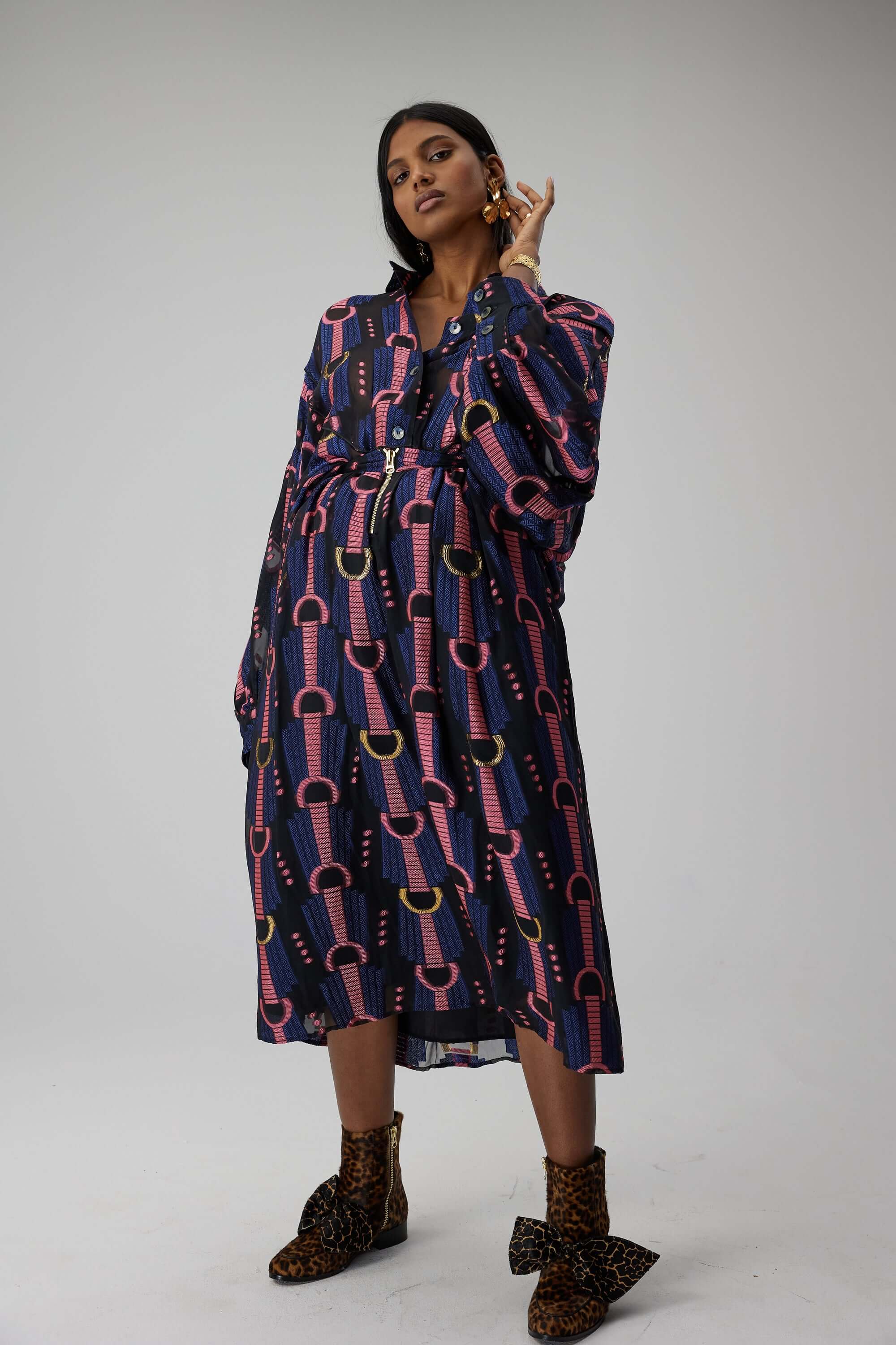 Orso skirt in Horizon embroidery