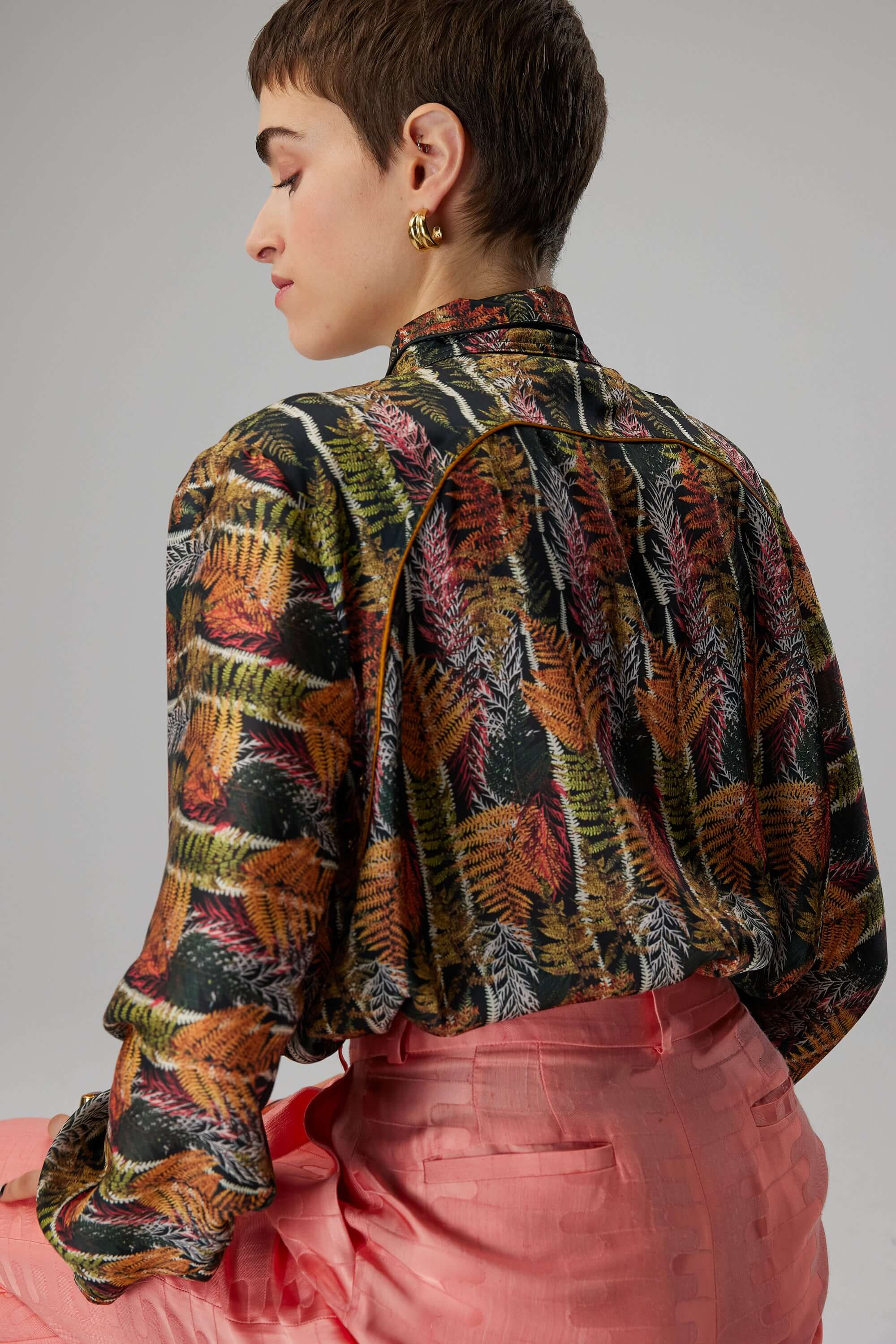 Tokyo shirt in Fern print