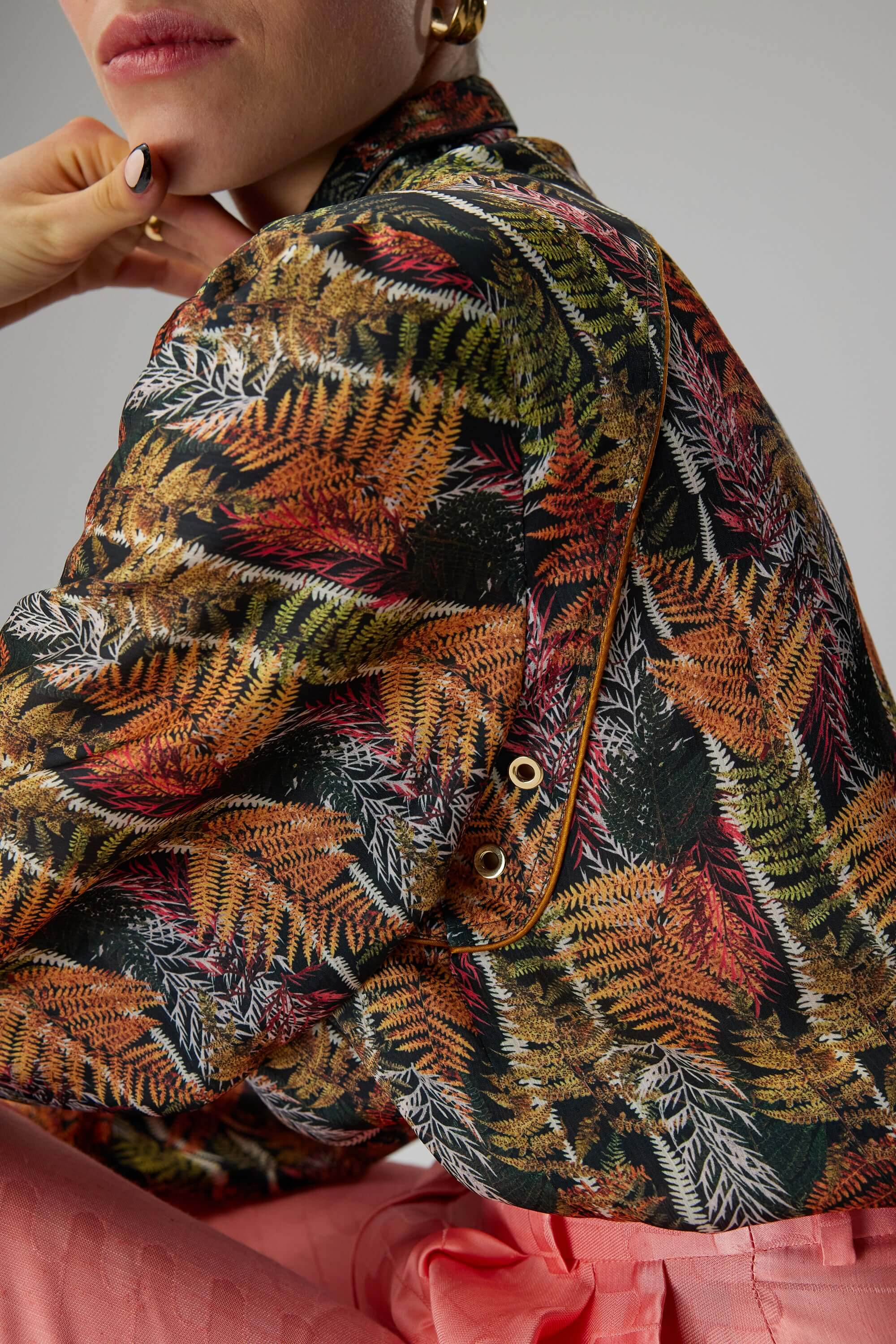 Tokyo shirt in Fern print