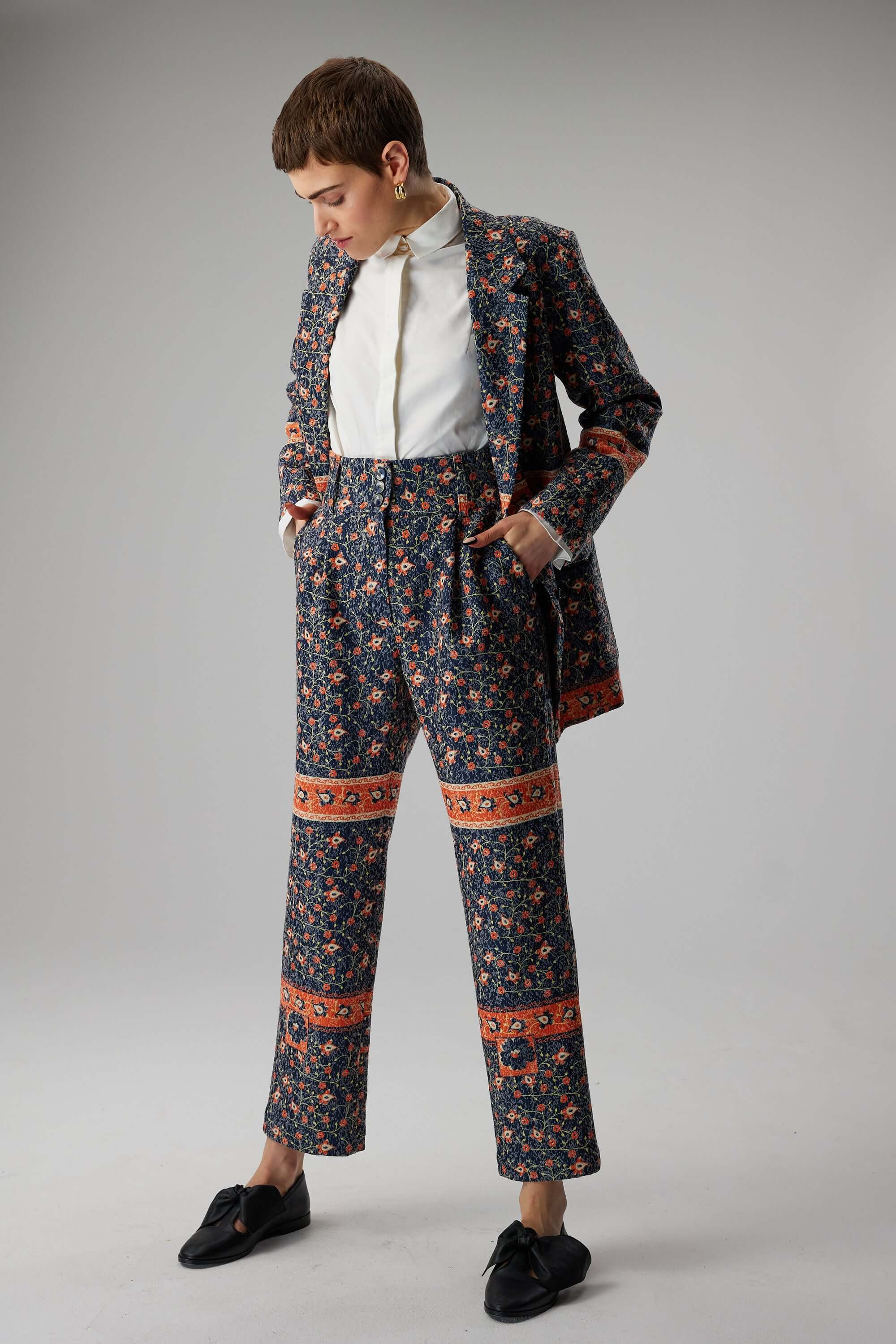 Pantalon Jojo en toile Bourbon