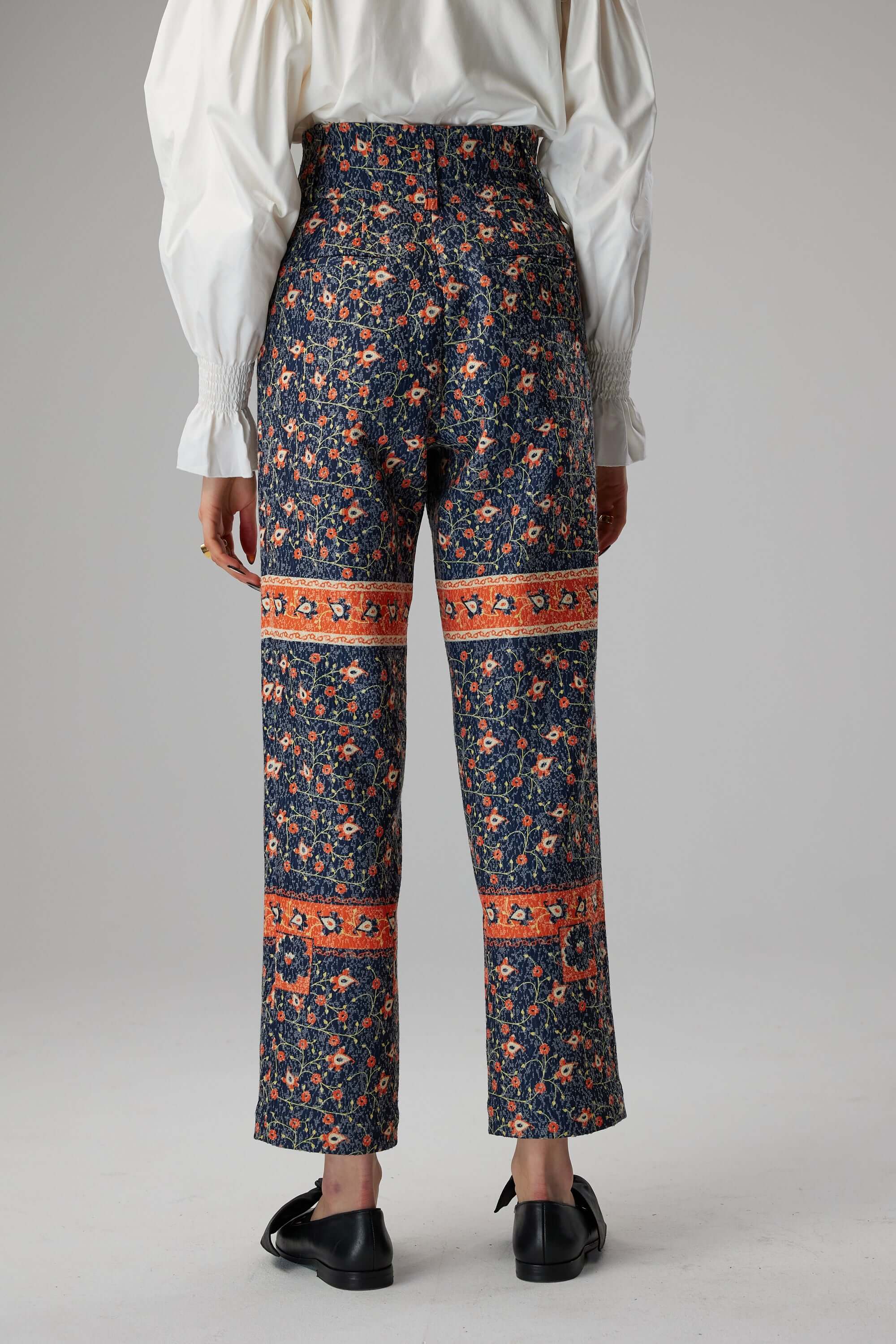 Pantalon Jojo en toile Bourbon