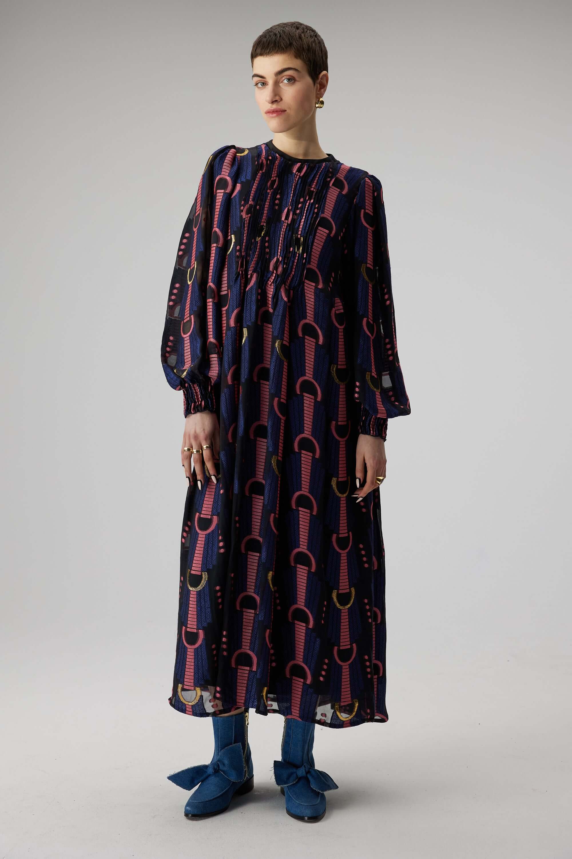 Robe Thelma en broderie Horizon