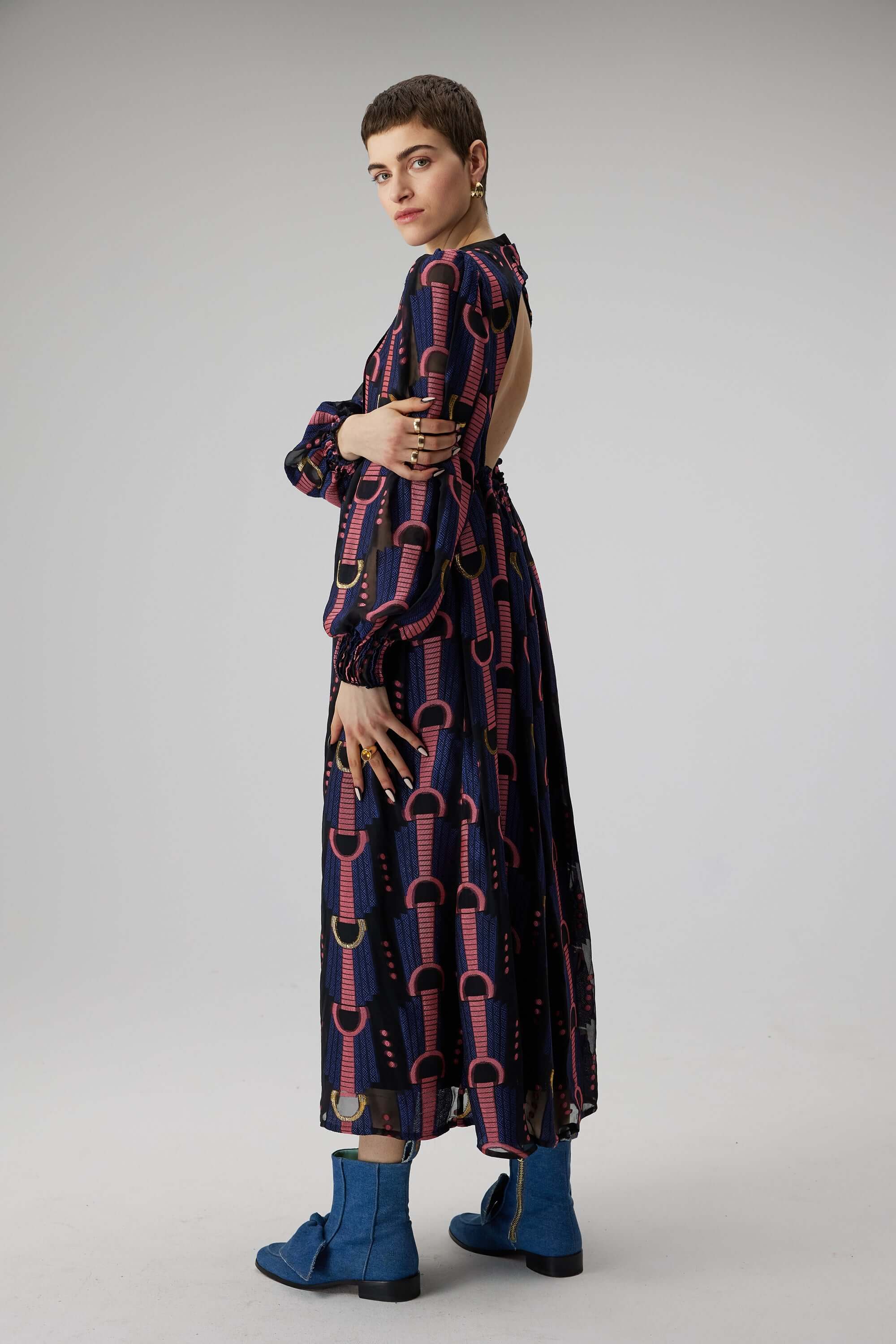 Robe Thelma en broderie Horizon