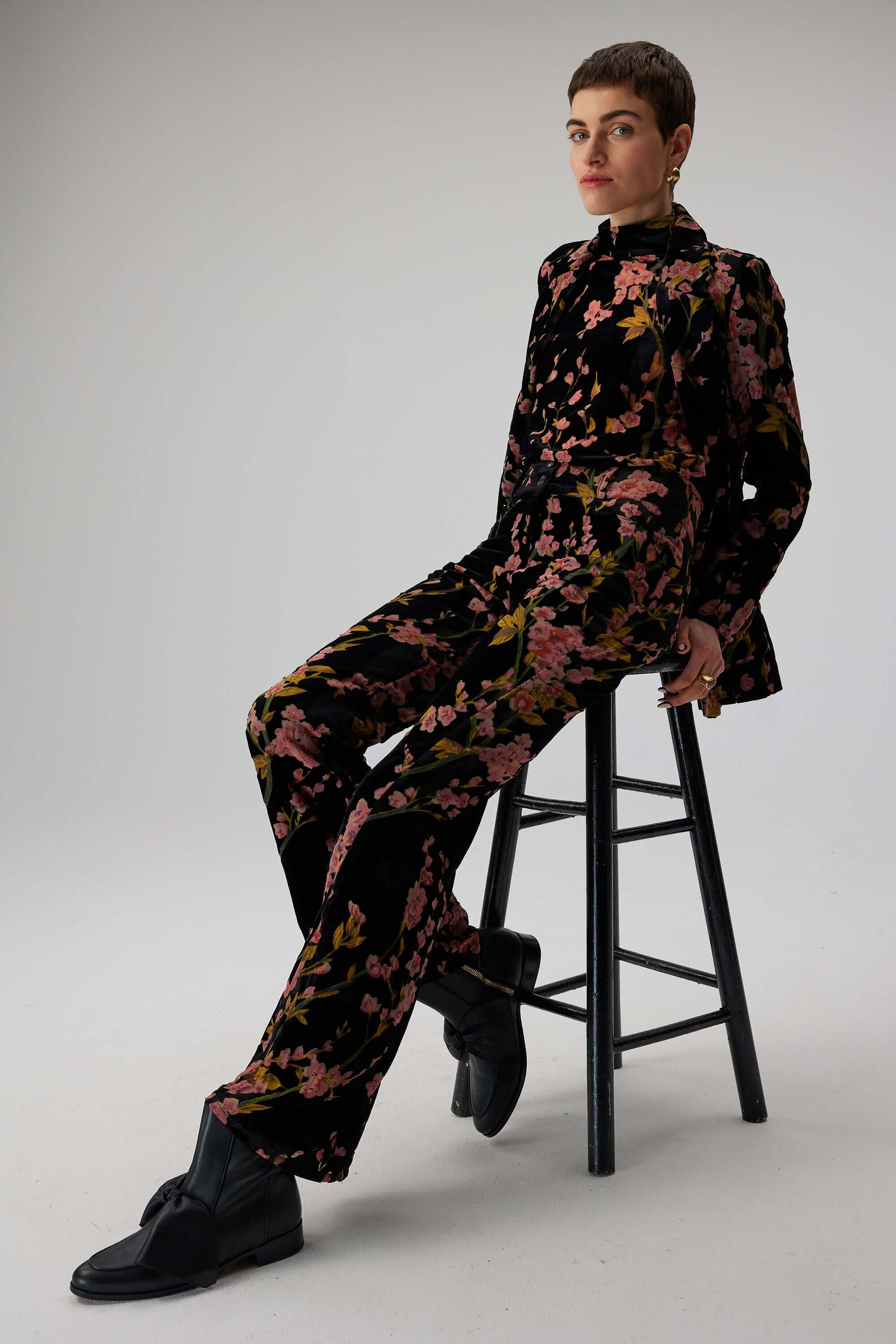 Pantalon Robin en velours Blossom