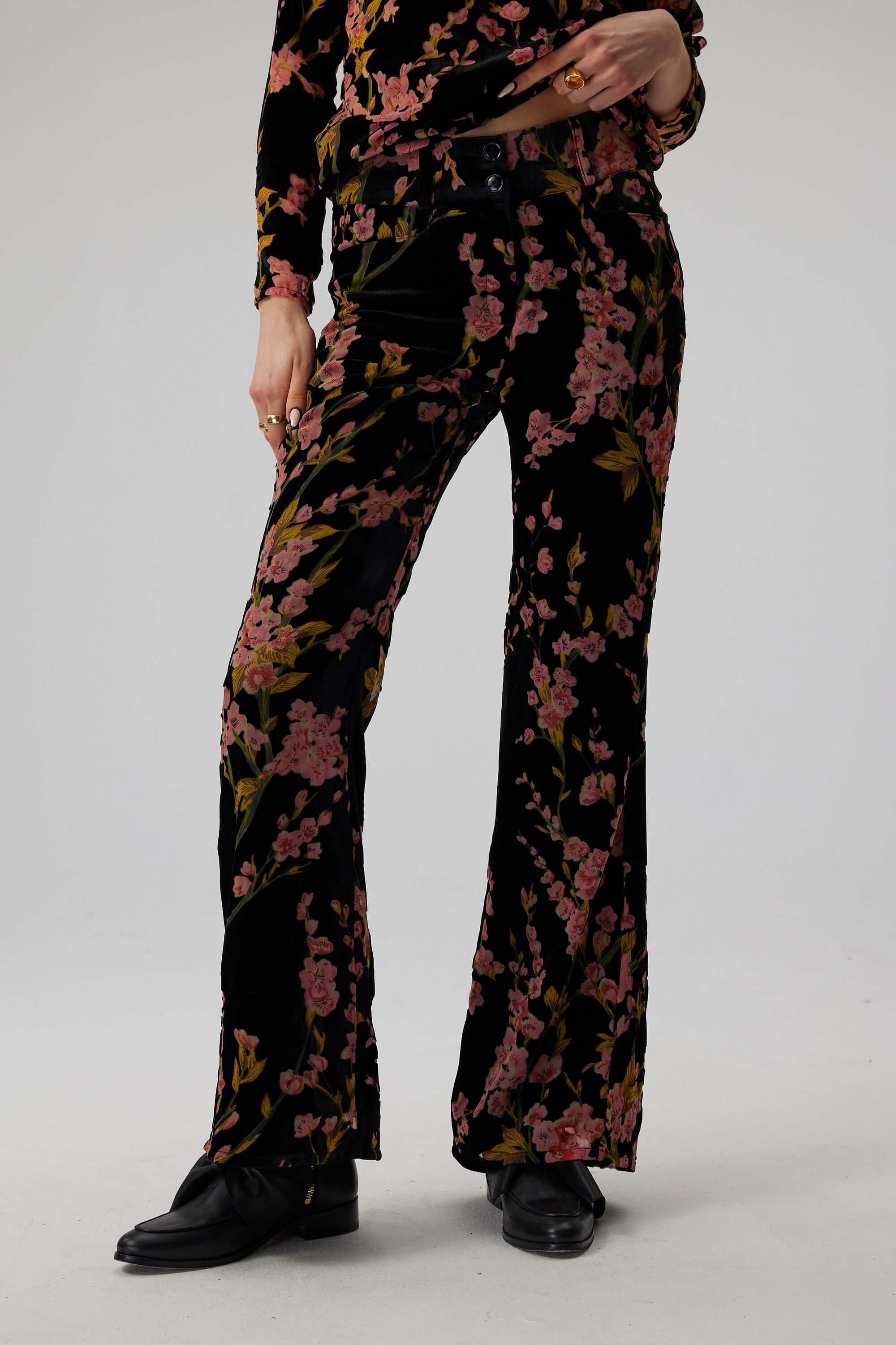 Pantalon Robin en velours Blossom