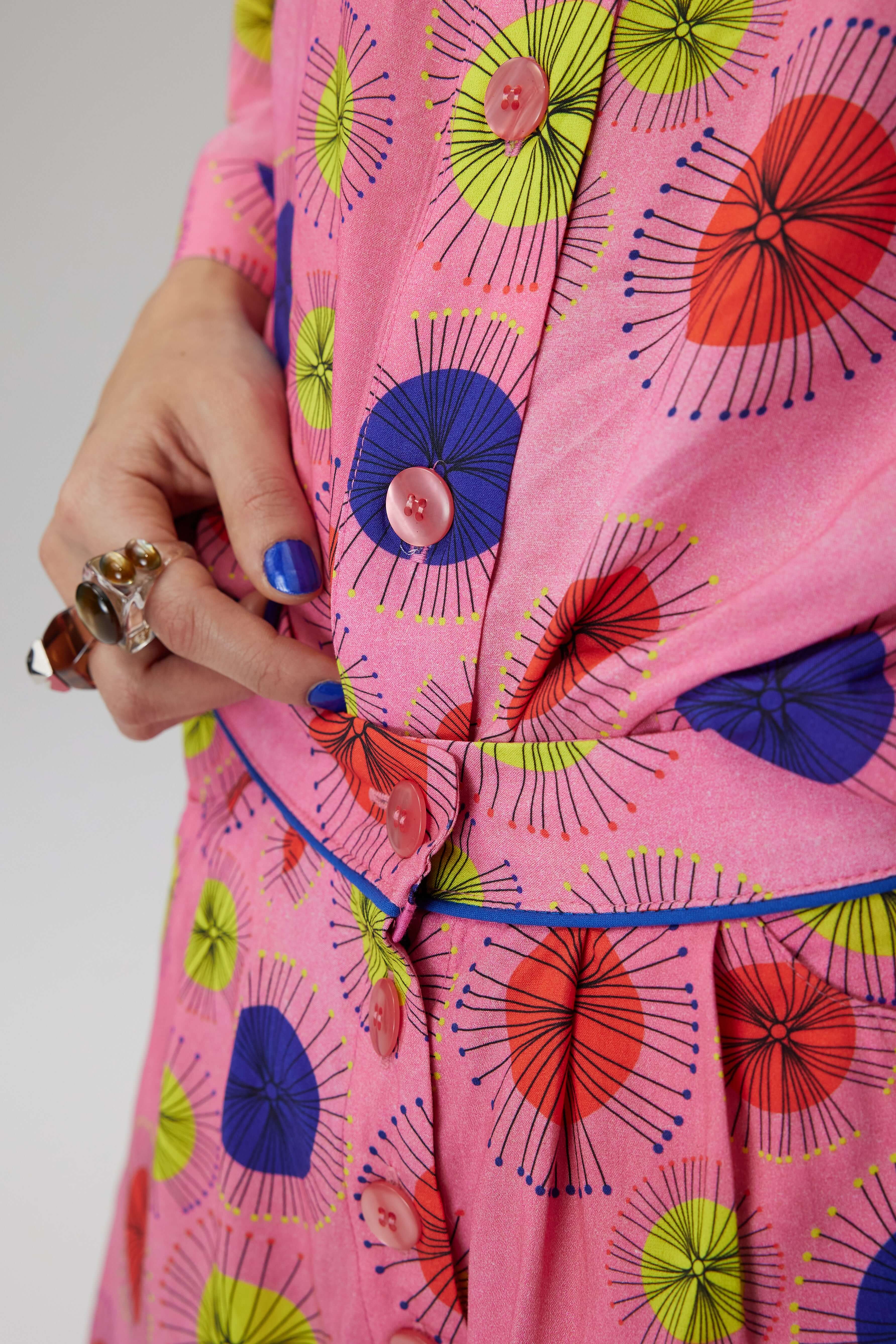 Short Spencer en imprimé Oursins