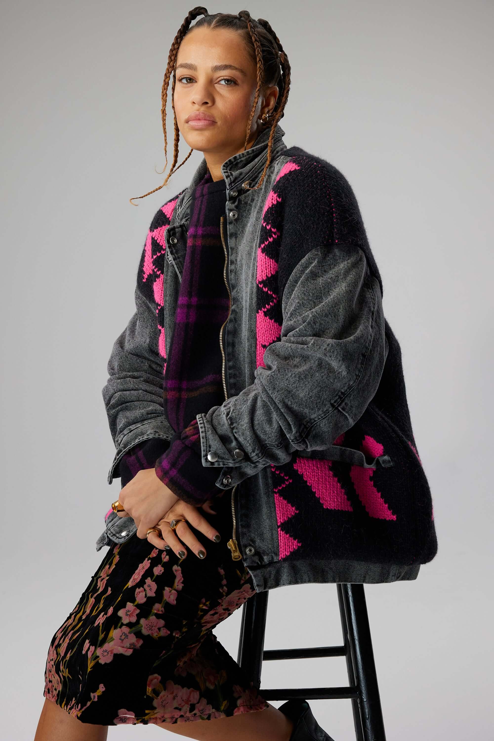 Veste Jonas en sable noir