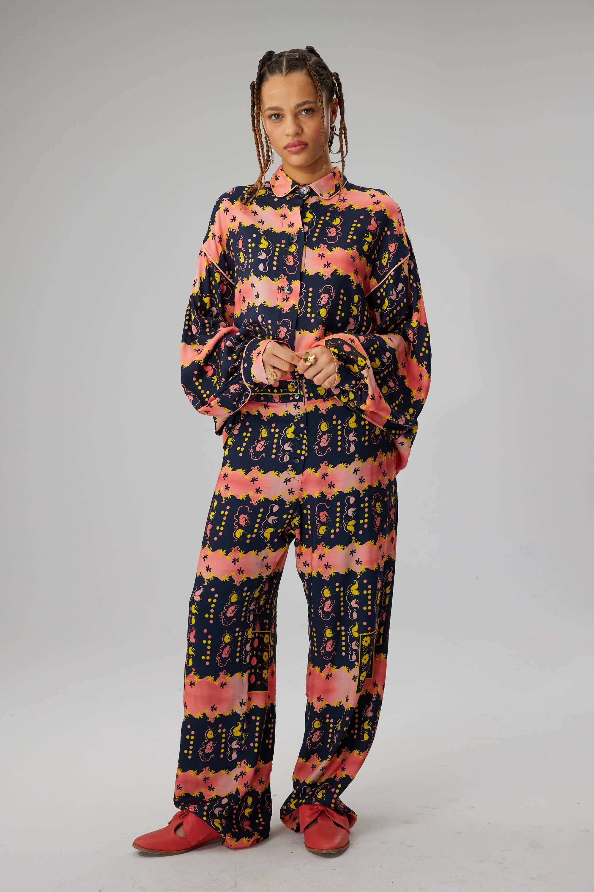 Pantalon Spartacus en imprimé Esotérique