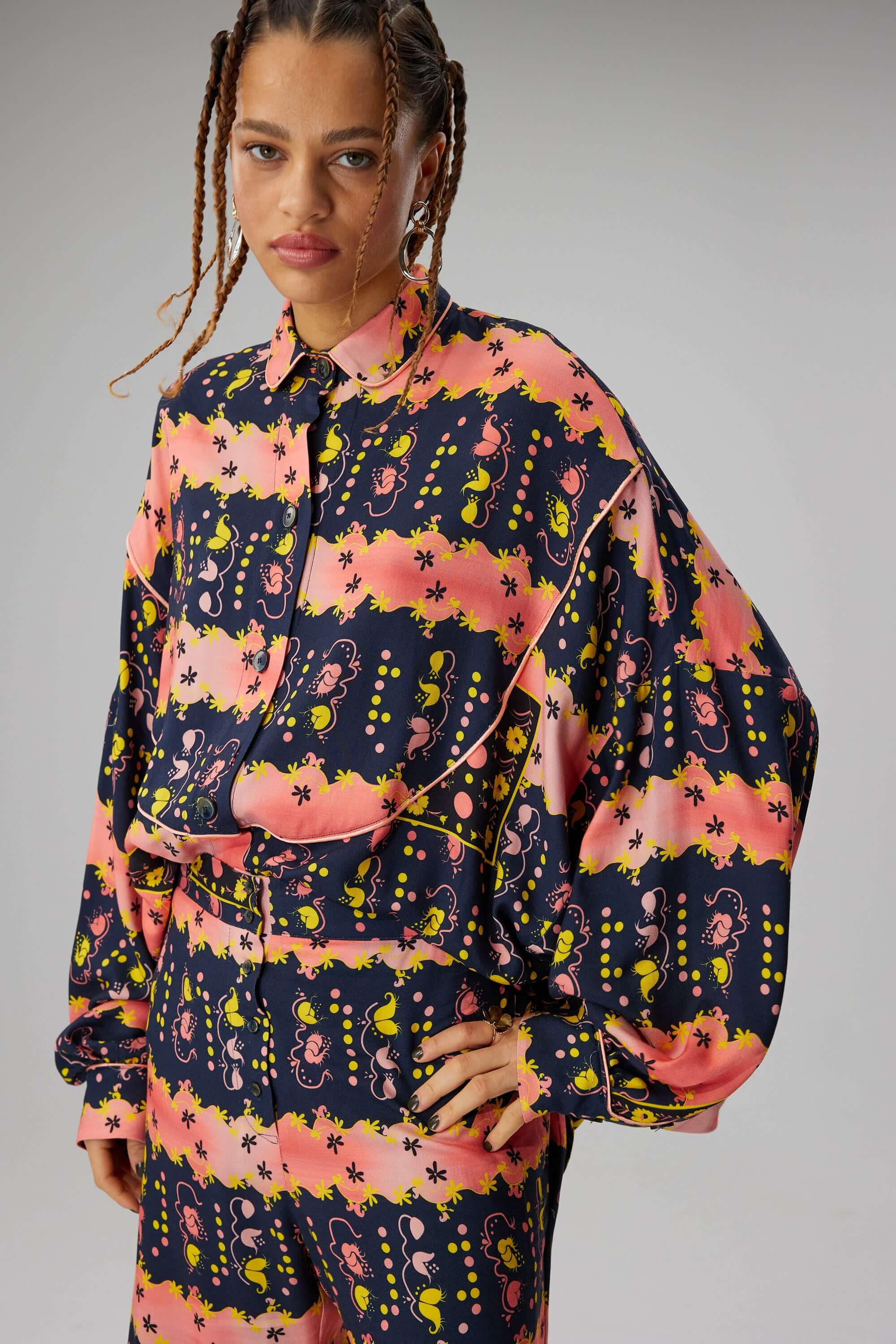 Chemise Tasman en imprimé Esotérique