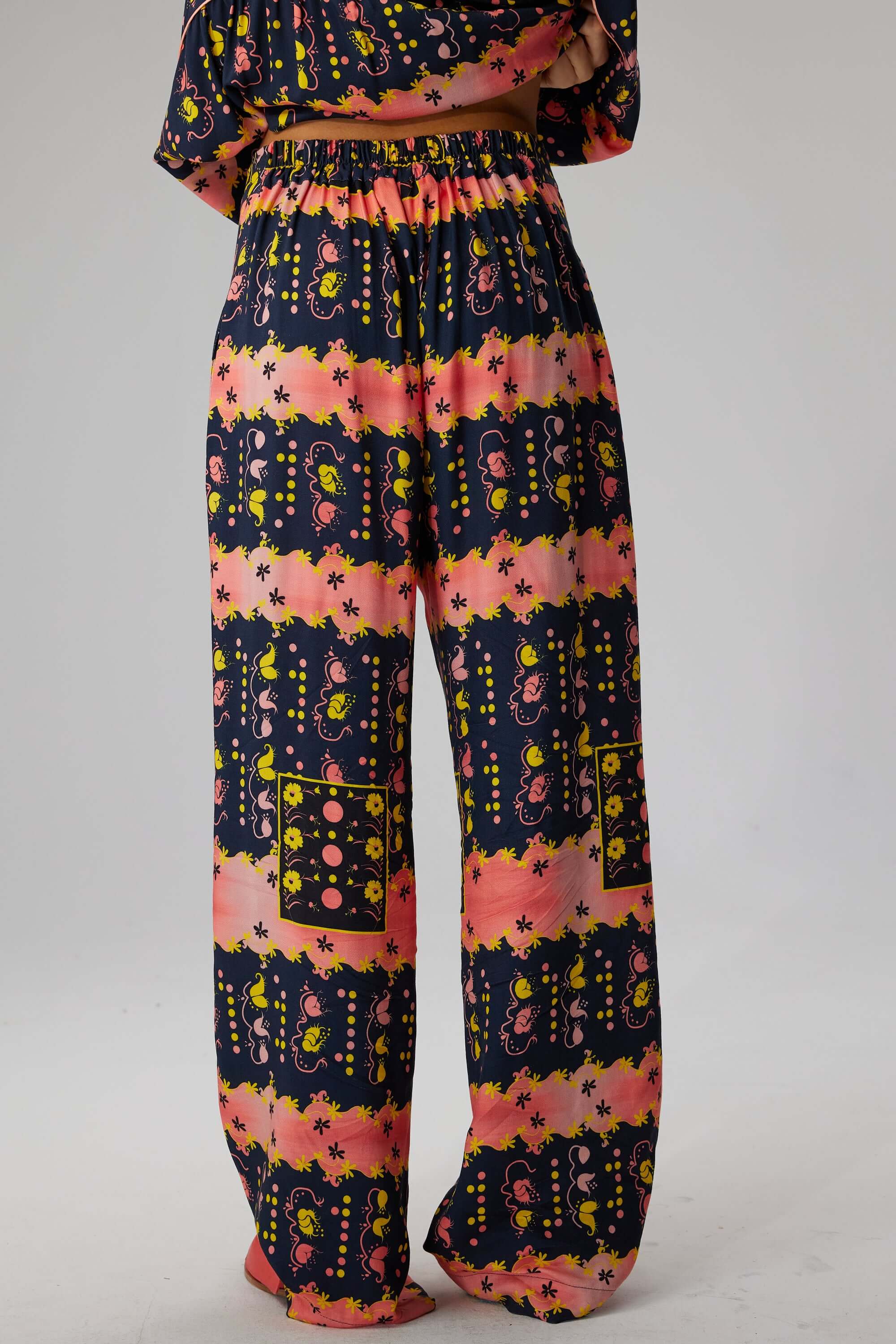 Pantalon Spartacus en imprimé Esotérique