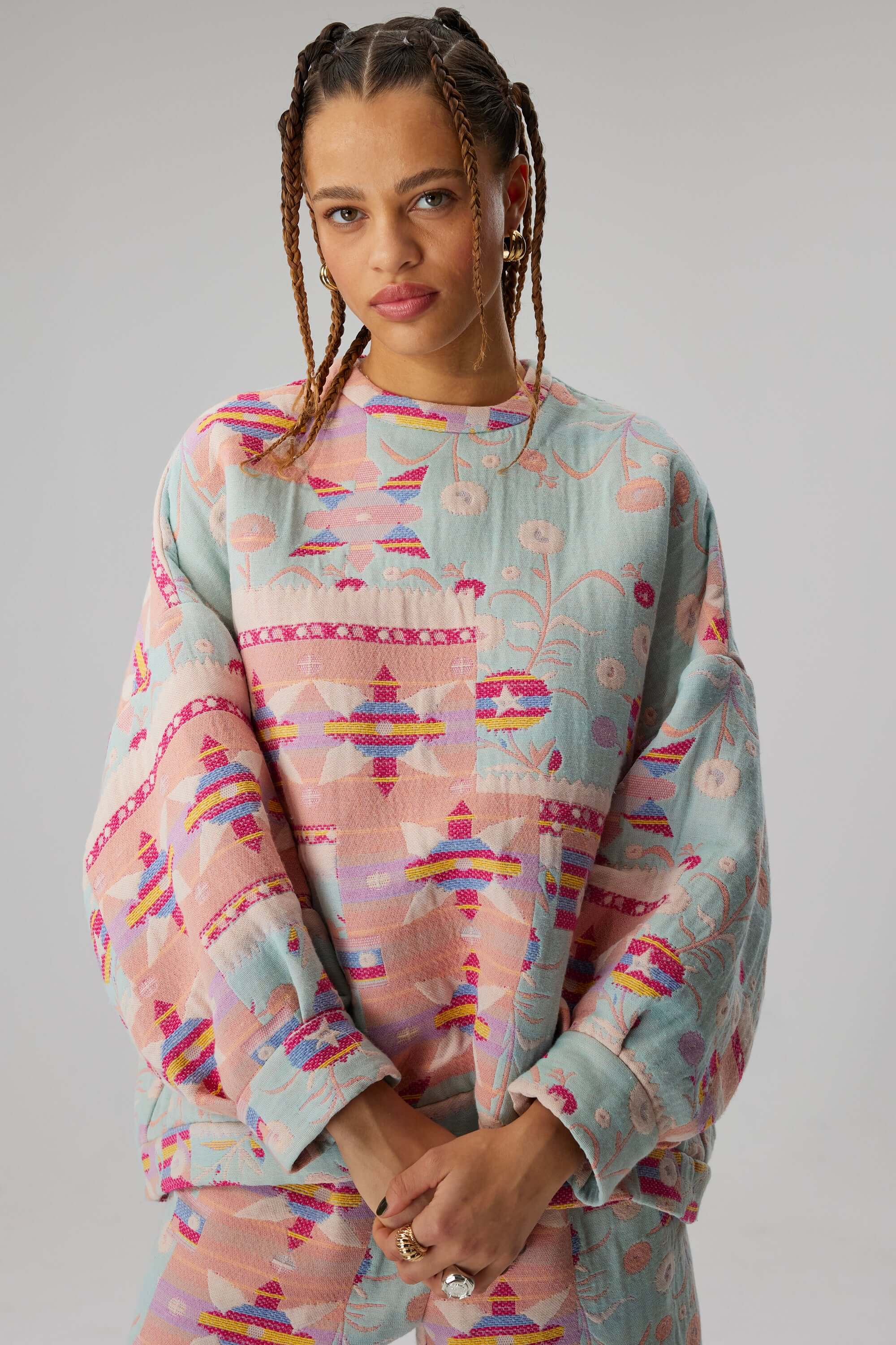 Jumper Harlem en tissage Pampelonne