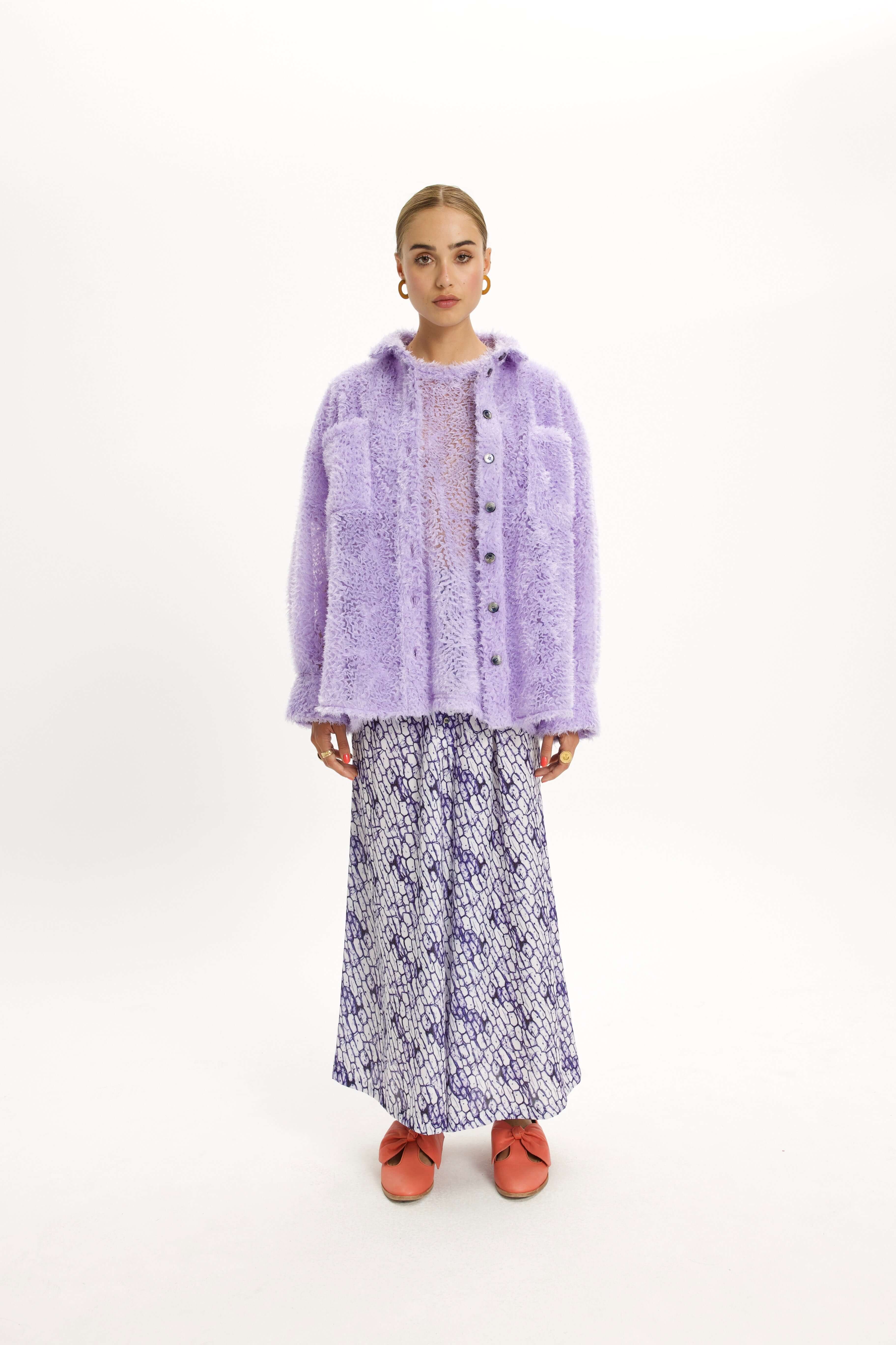 Doll Pants in Inked Cells Print