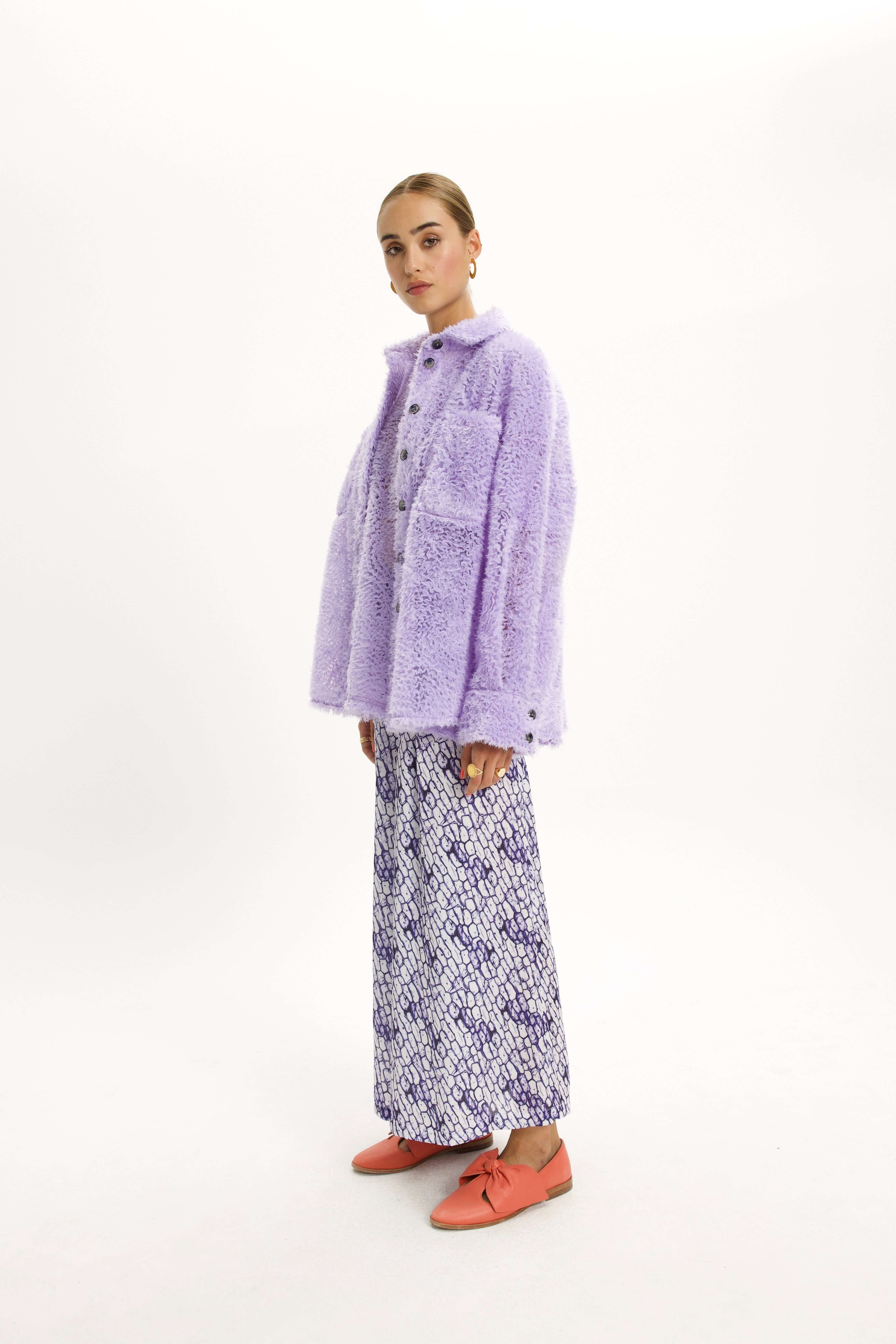 Doll Pants in Inked Cells Print