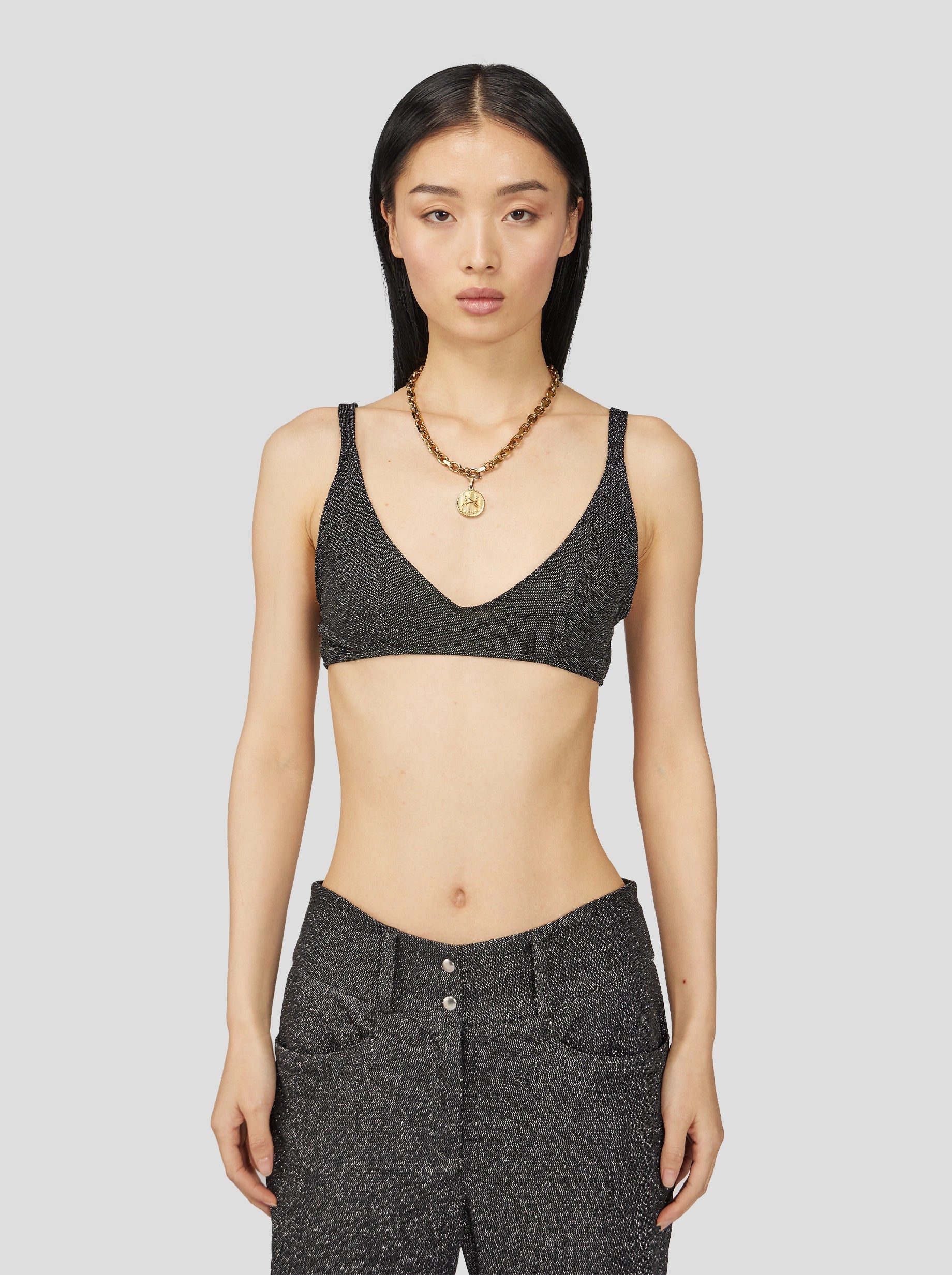 GALA BRA IN CONSTELLATION SILVER KNITT