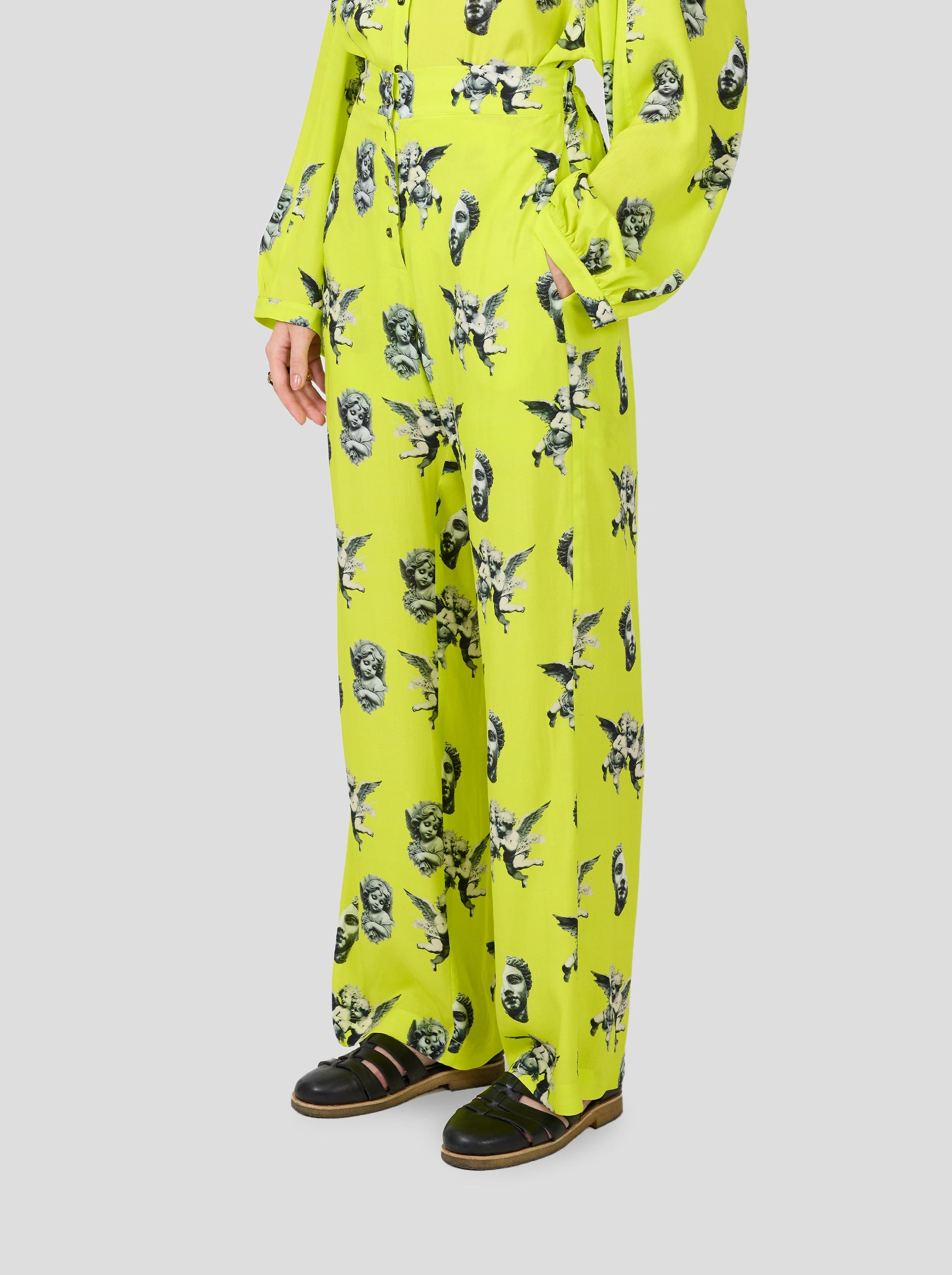 Spartacus Pants in Angels Print