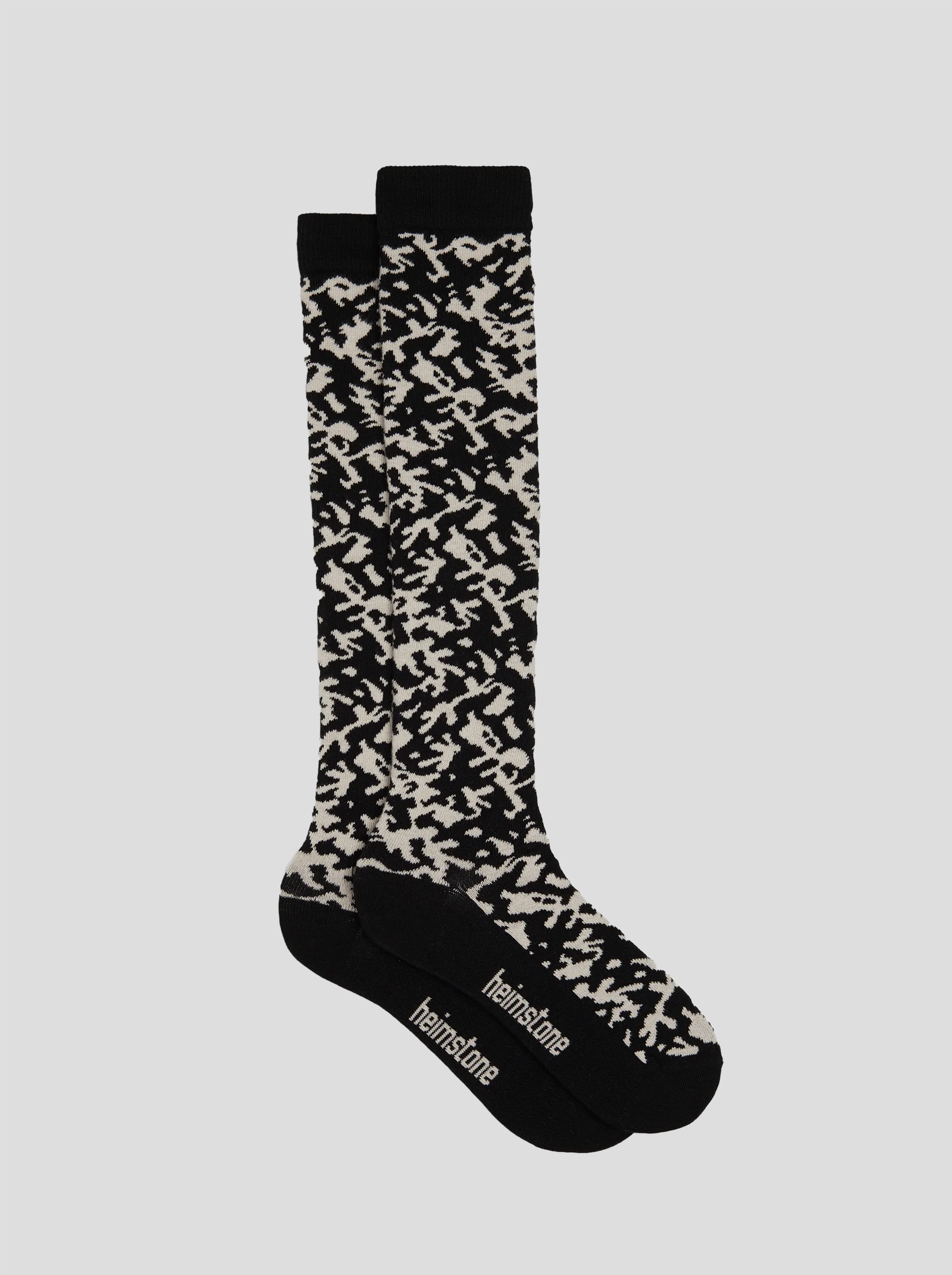 Knee socks in Camouflage print