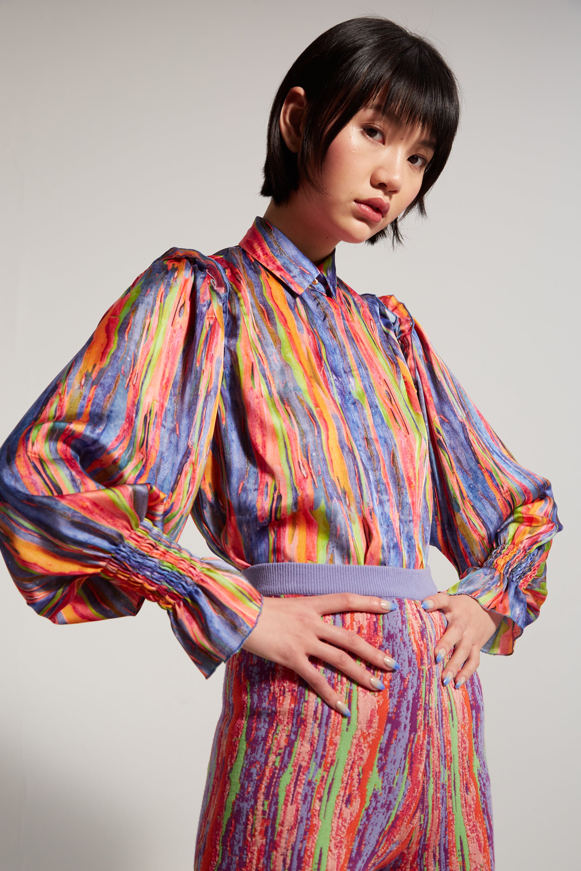 Chemise Imogen en imprimé Wynwood