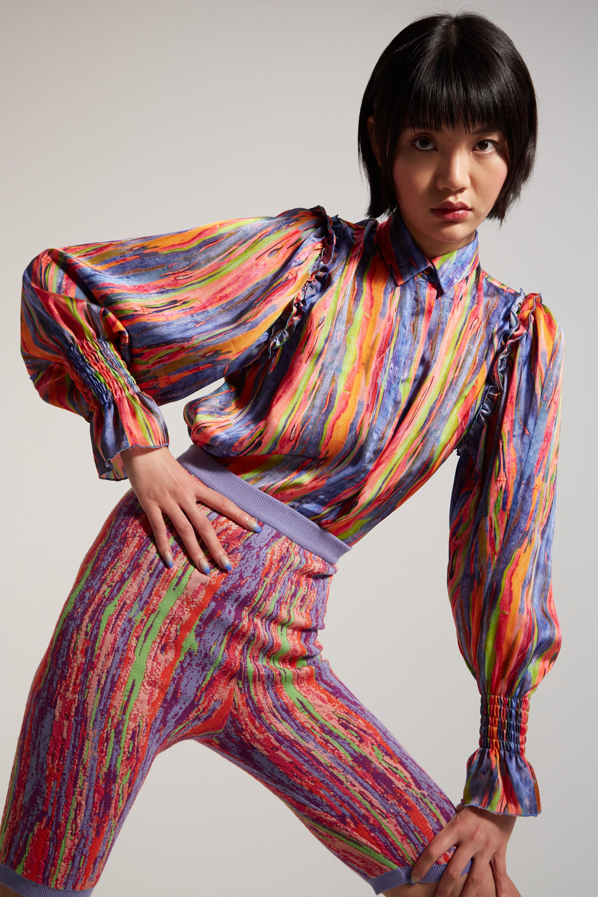 Chemise Imogen en imprimé Wynwood