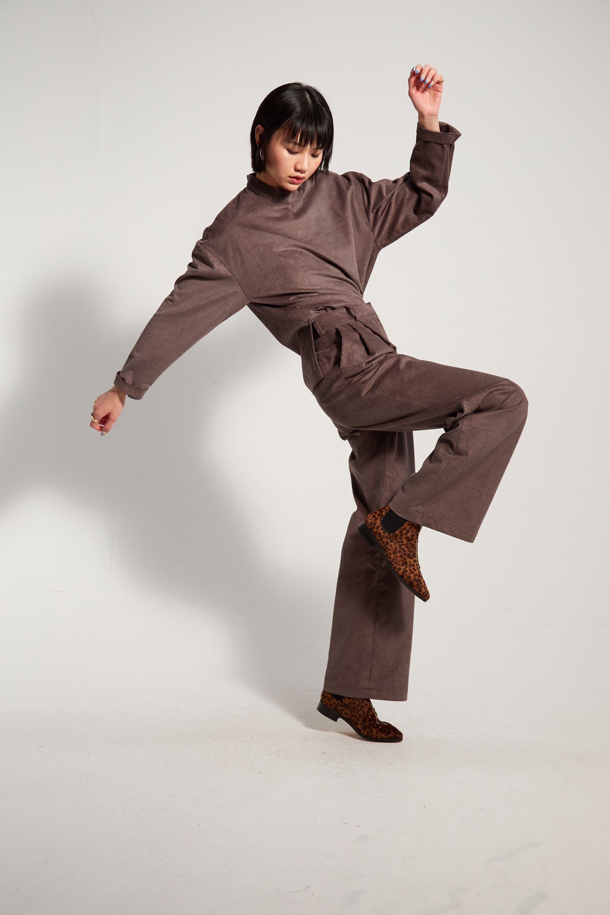 Pantalon Moor en velours côtelé