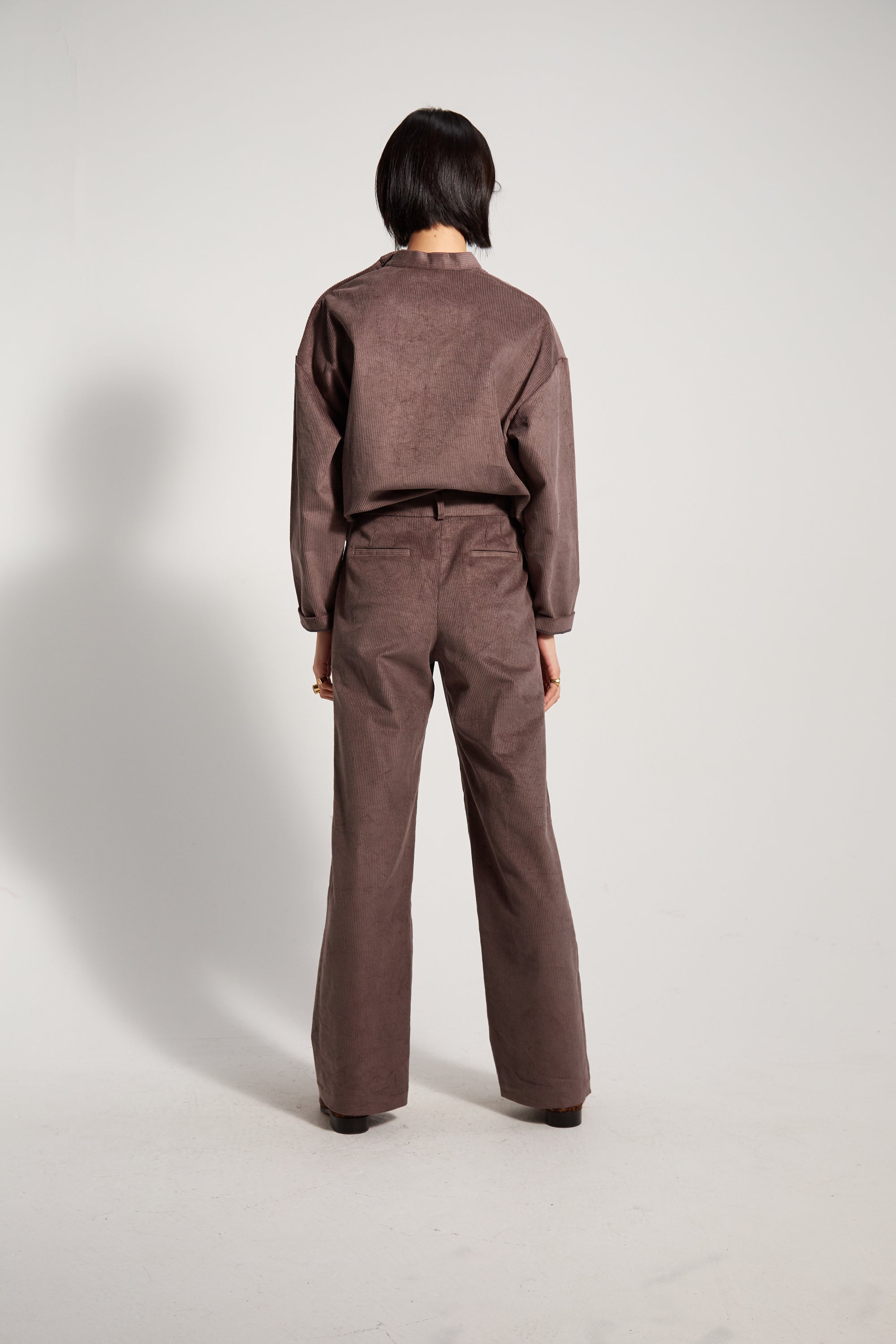 Pantalon Moor en velours côtelé