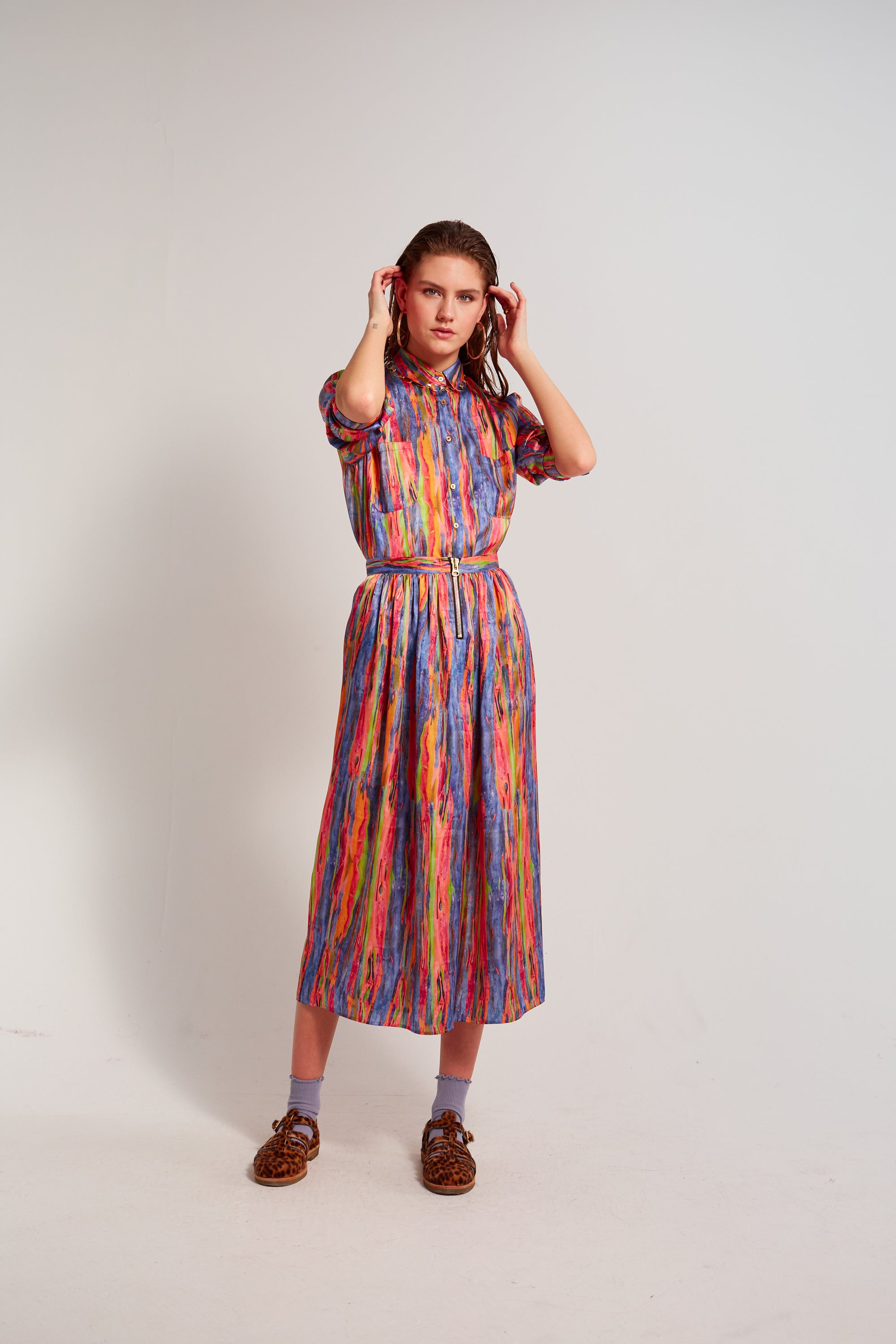 Orso skirt in Wynwood print