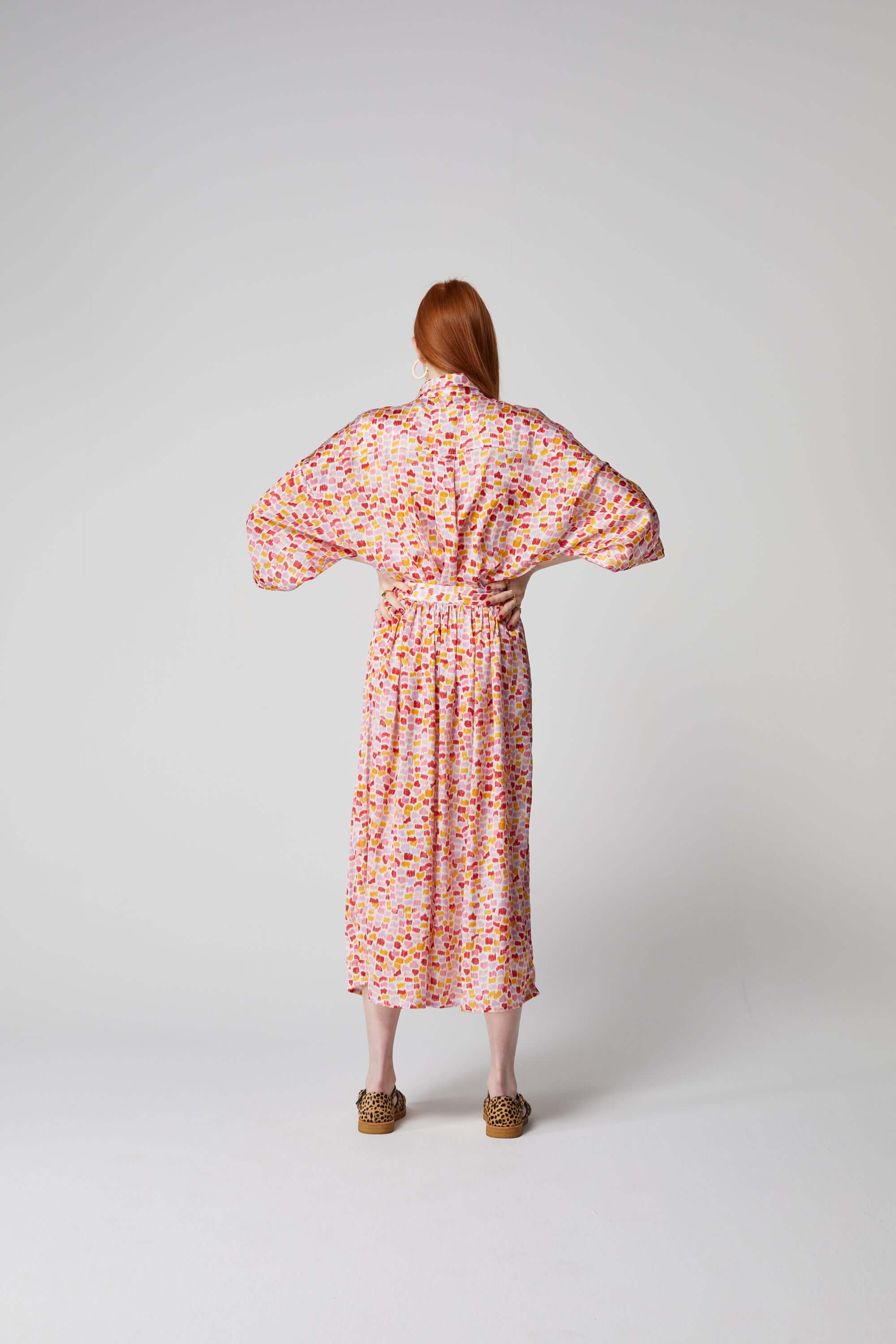 Astrée shirt in Palette print | Heimstone