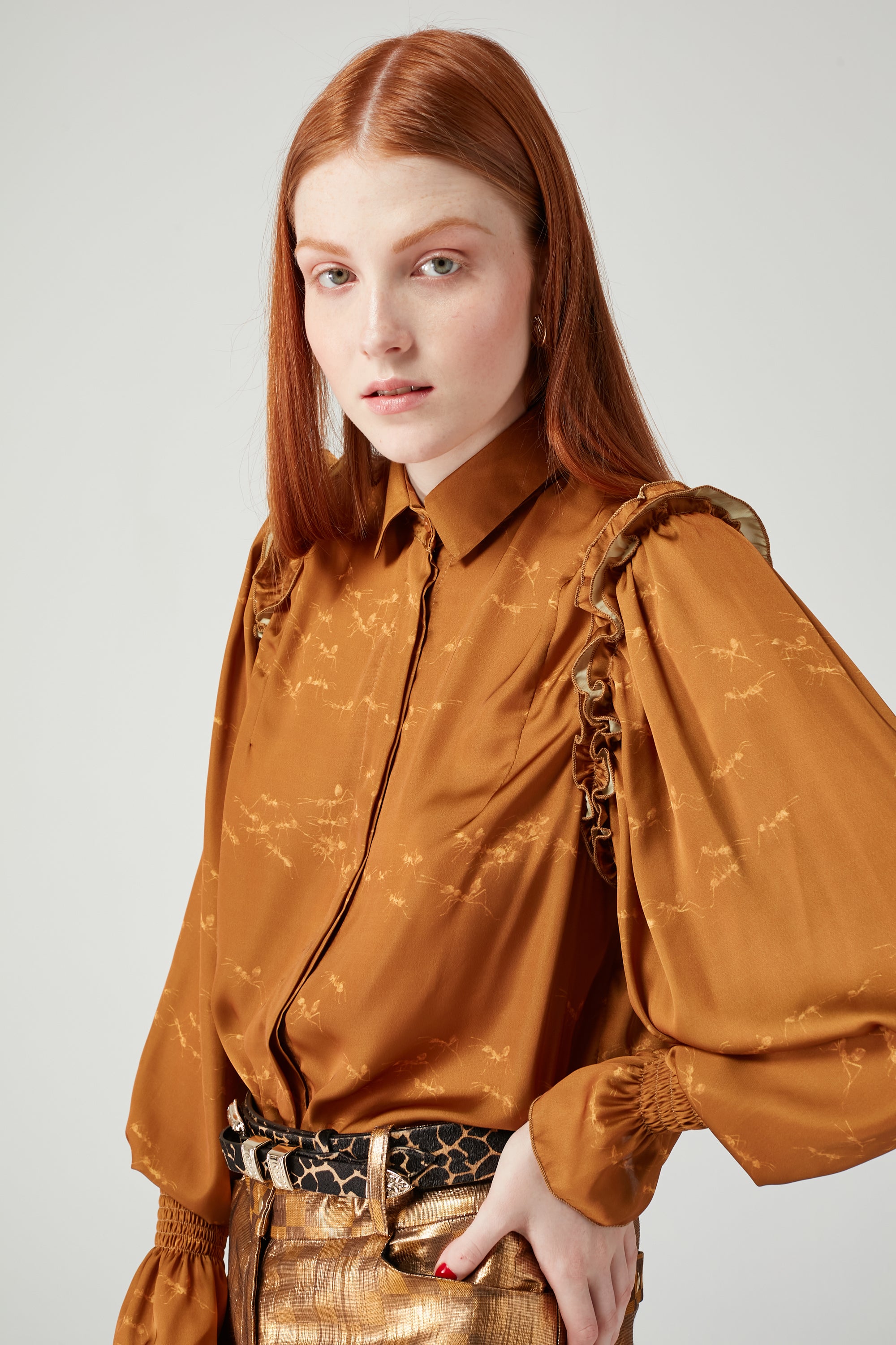 Imogen shirt in Ants print