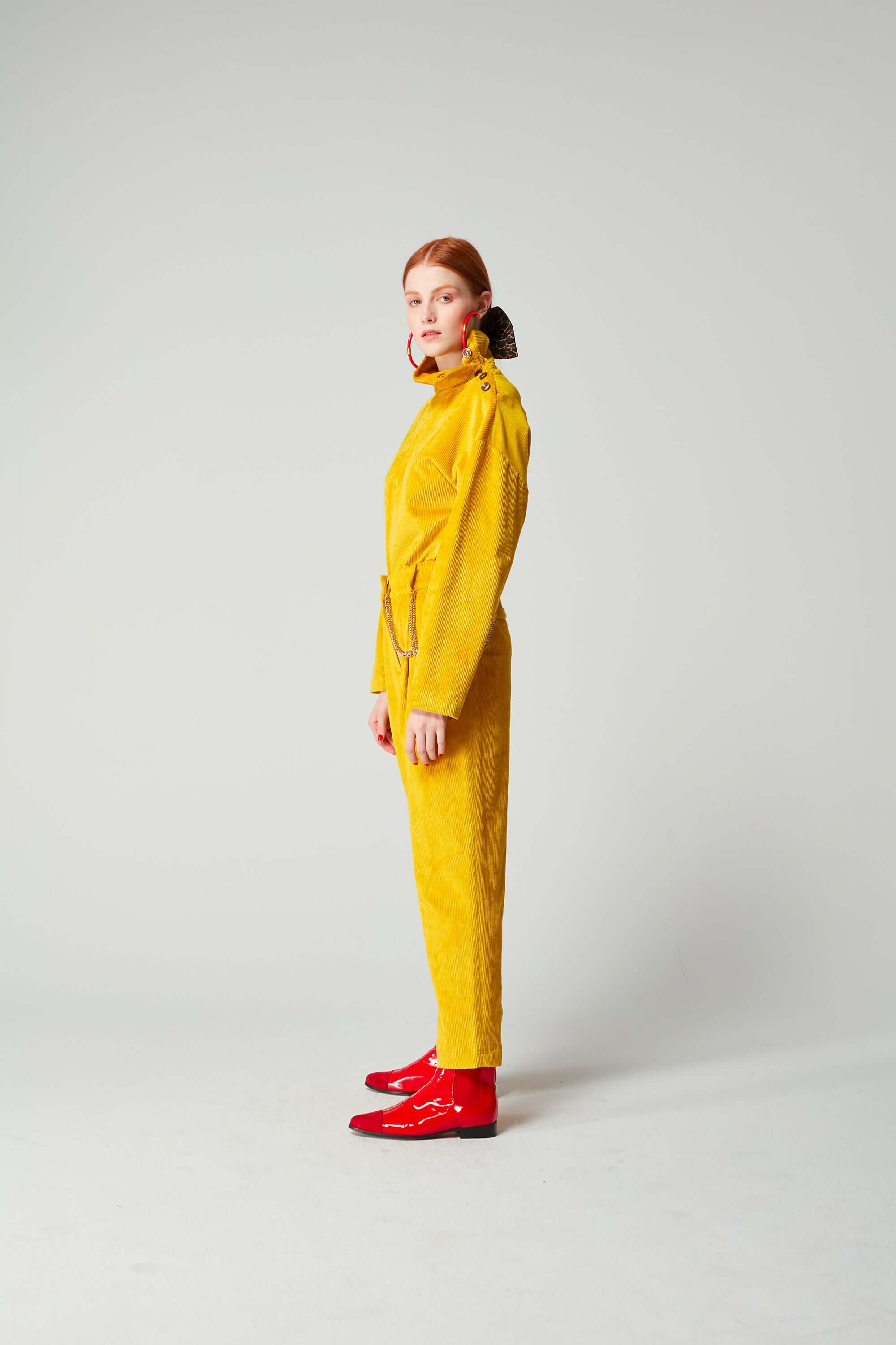 Gabriel pants in Yellow Cab