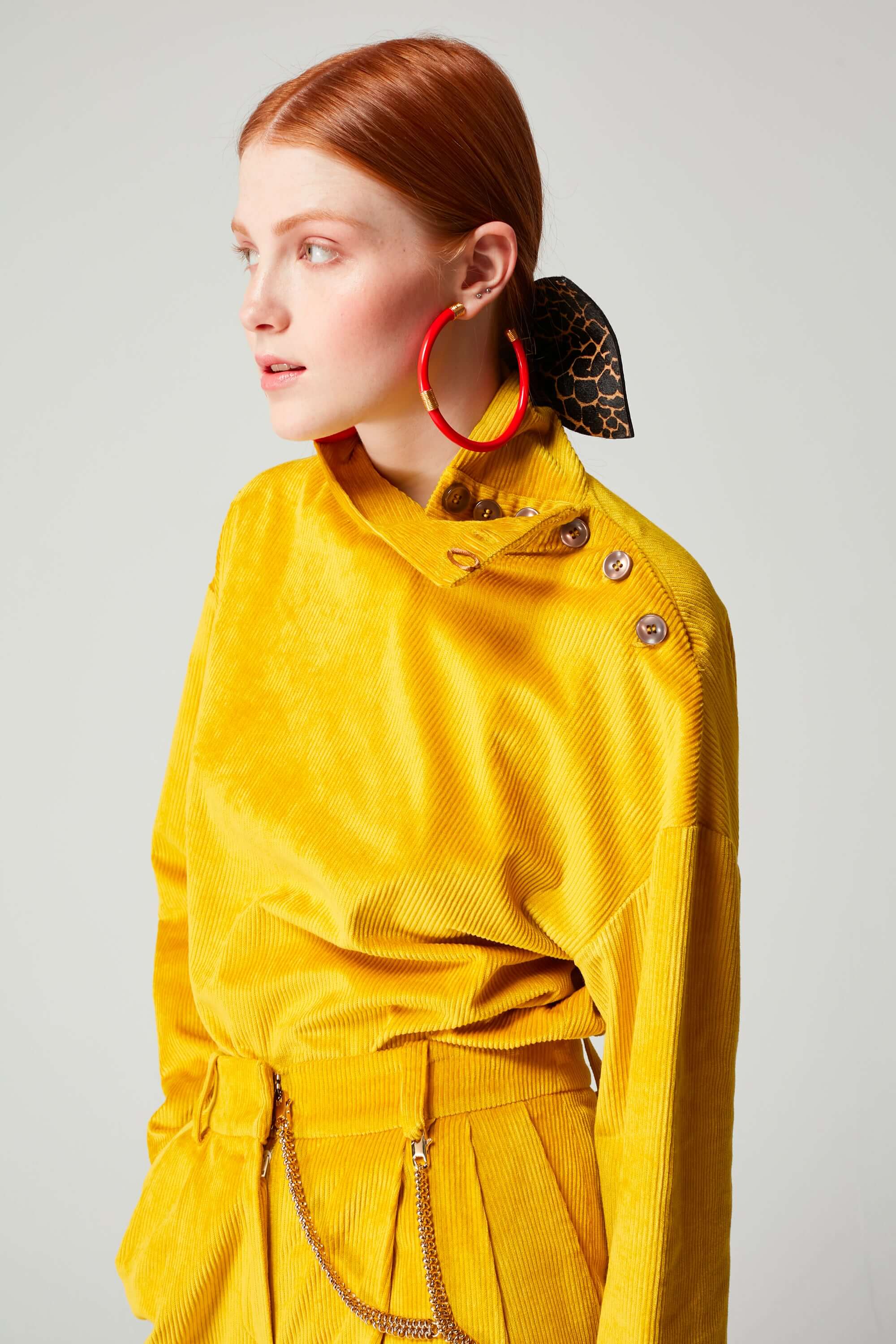 Bobbi sweater in Yellow Cab | Heimstone