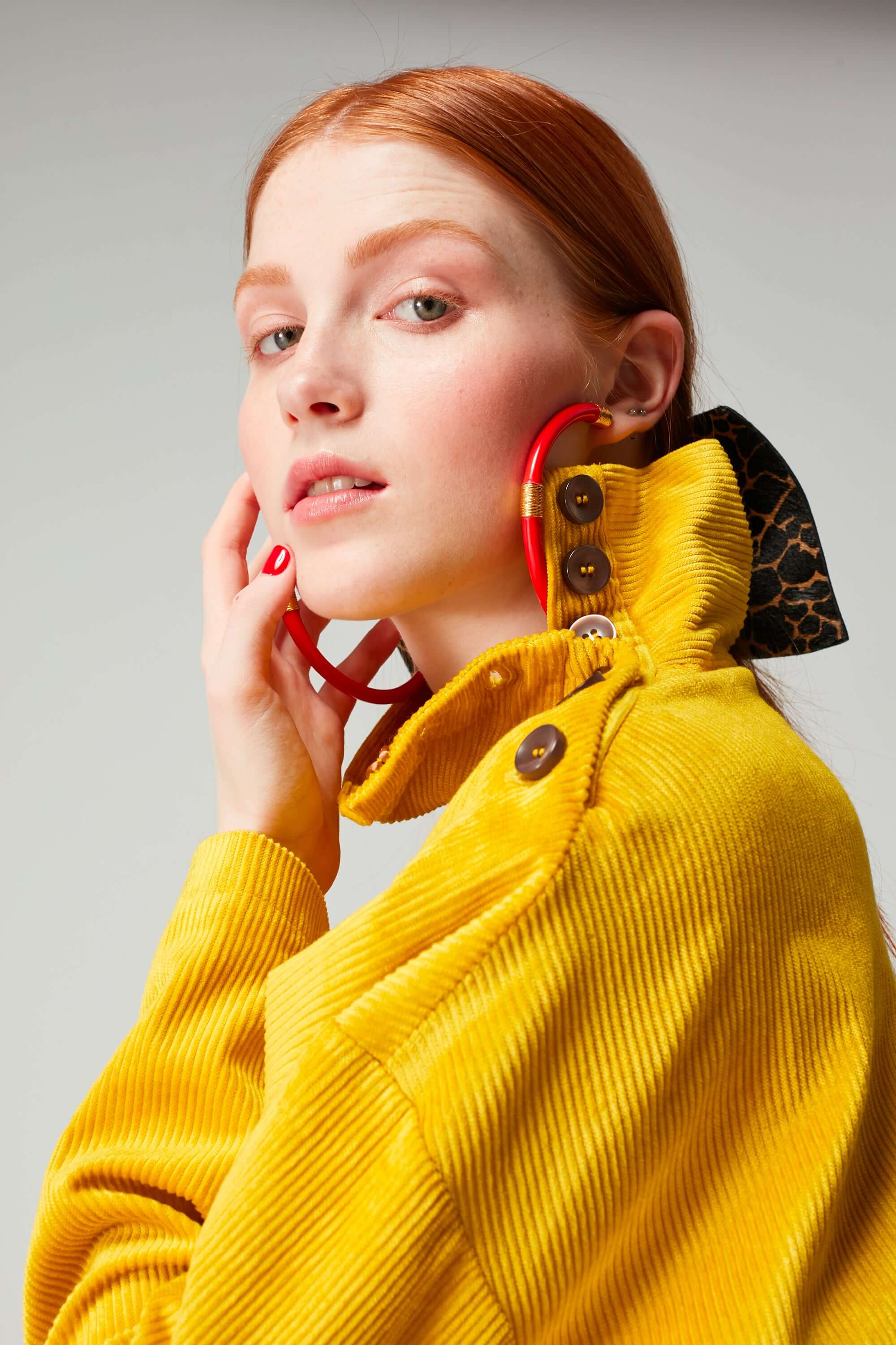 Bobbi sweater in Yellow Cab | Heimstone