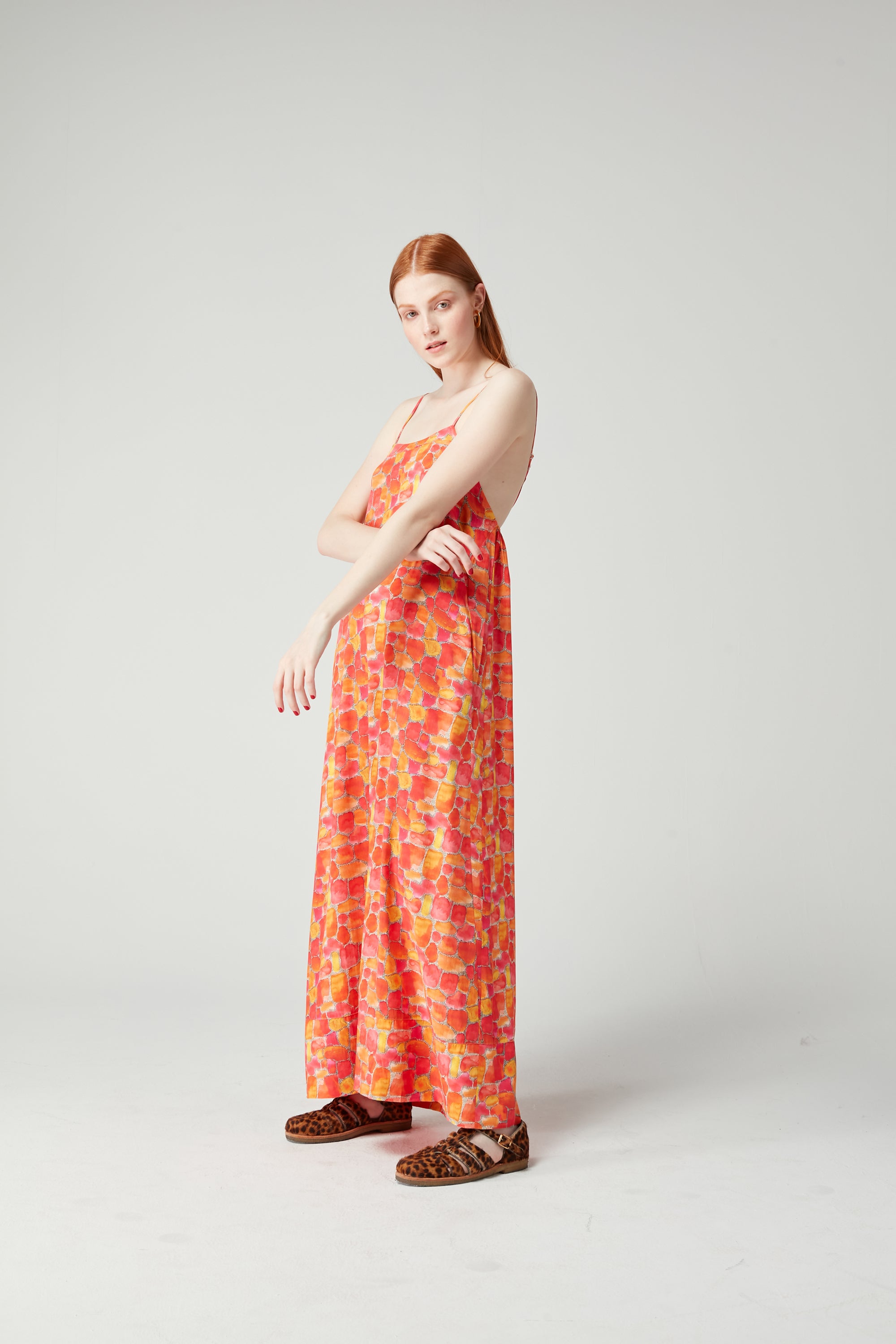 Rita dress in Sun Kiss print