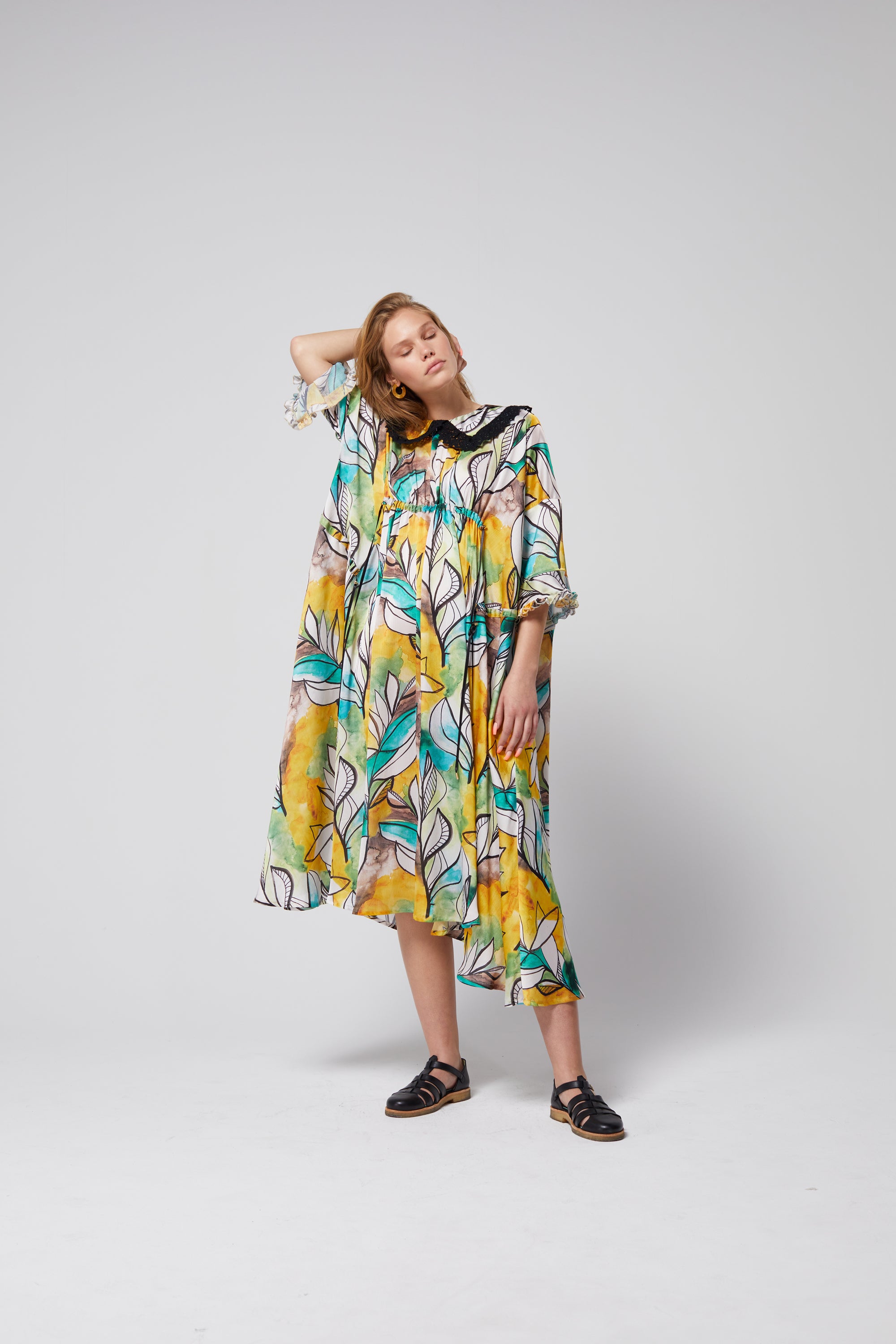 Scarlett dress in Landscape print