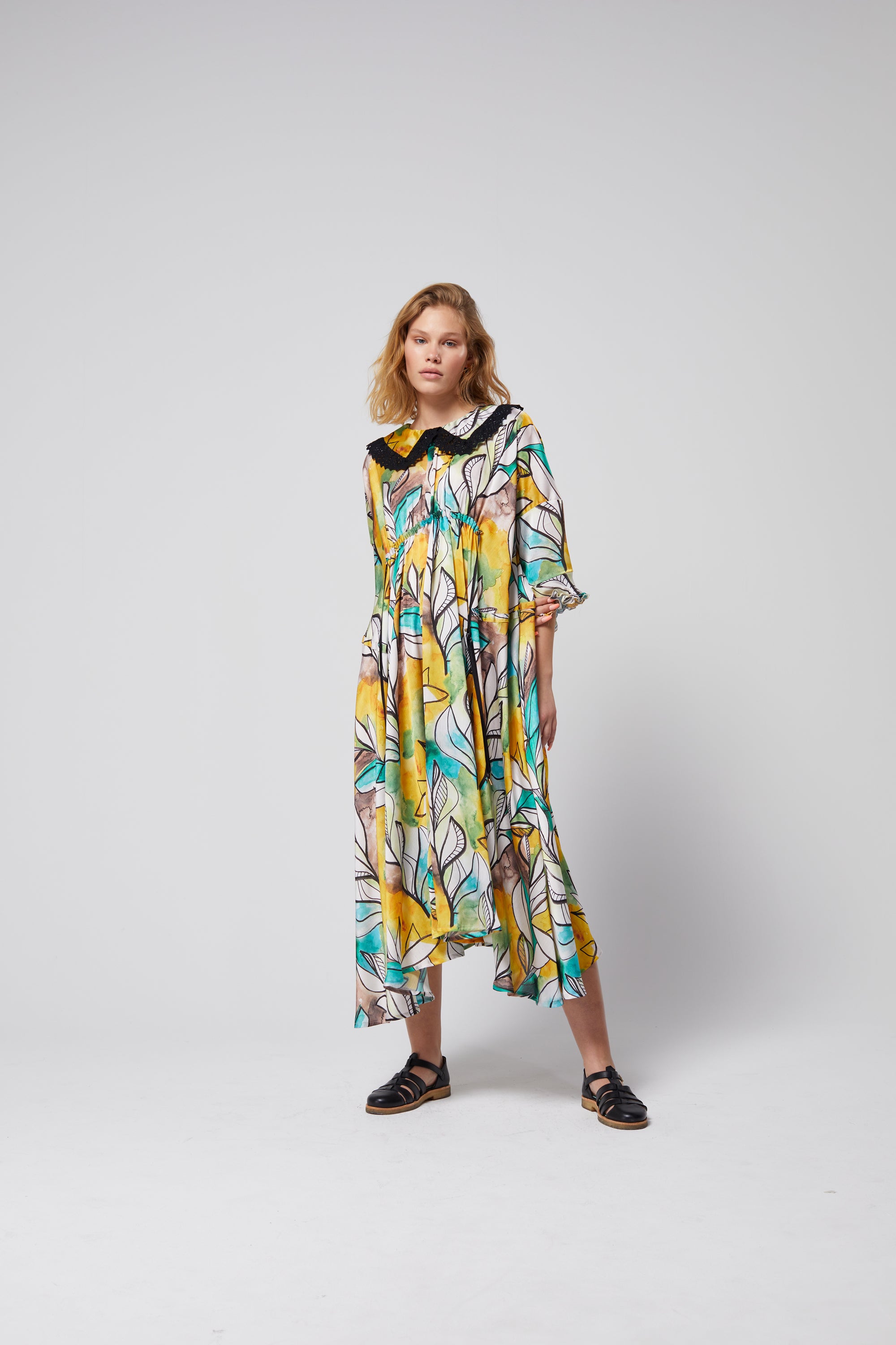 Scarlett dress in Landscape print