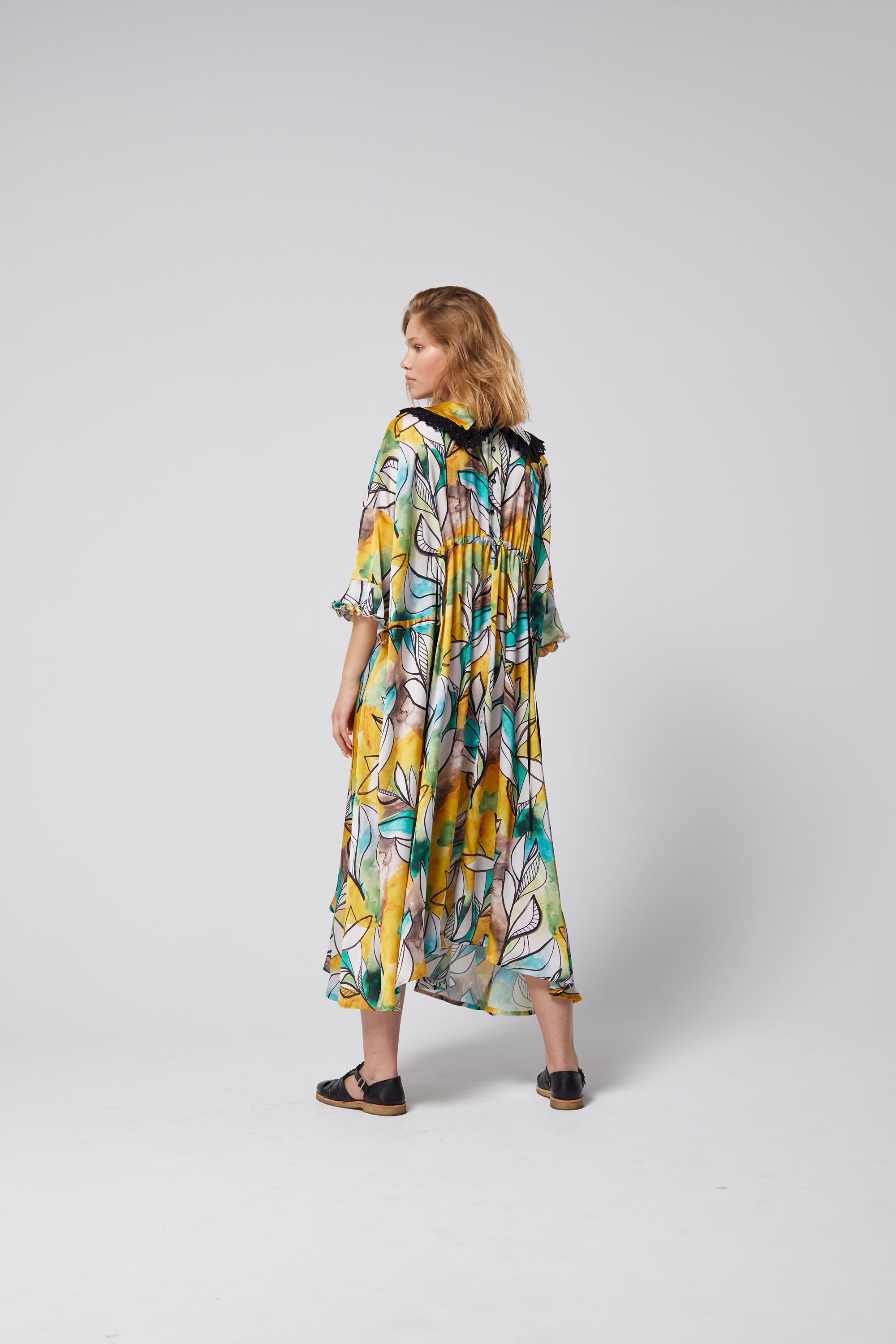 Scarlett dress in Landscape print