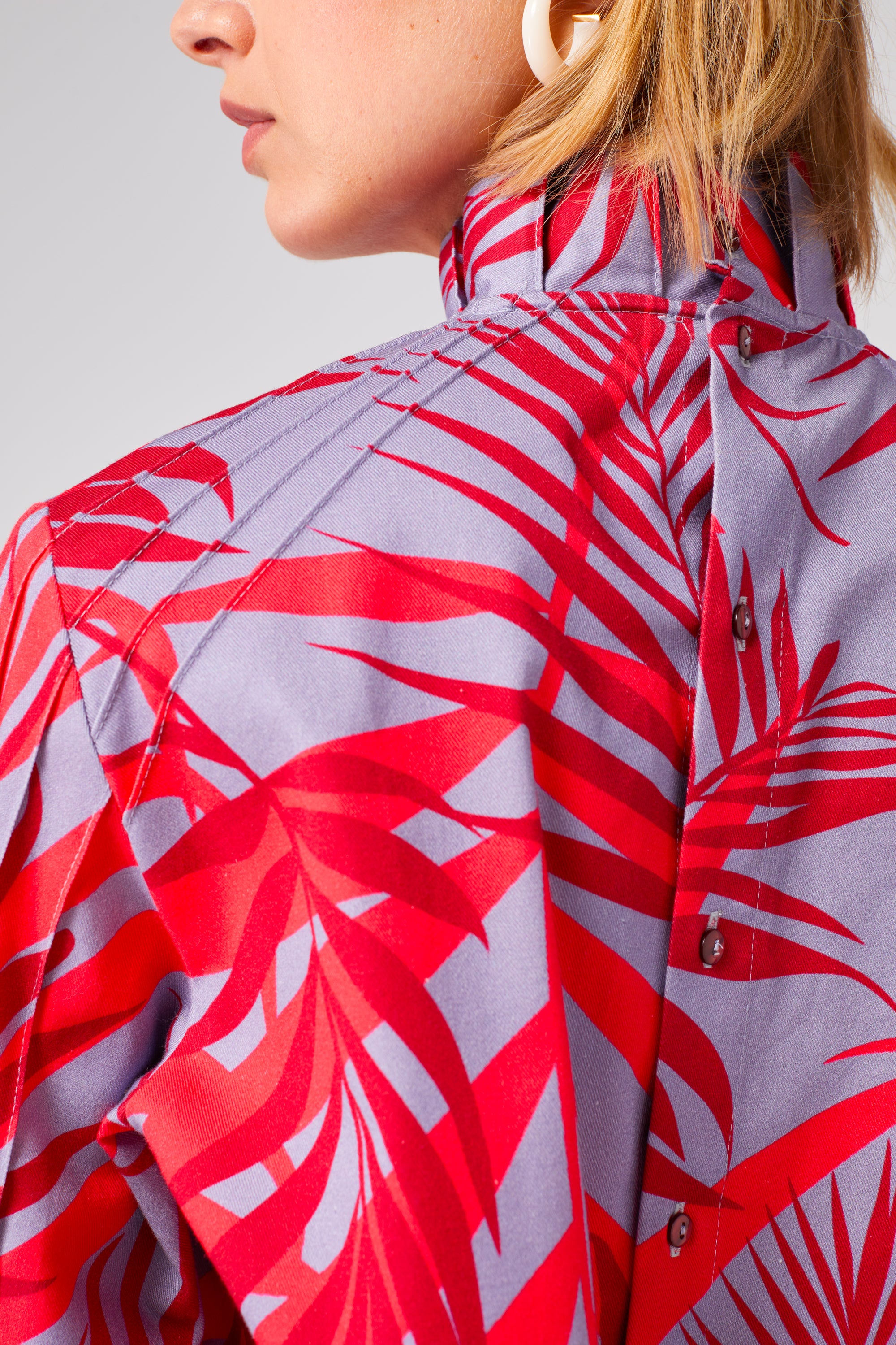 Muse shirt in Flamingo print