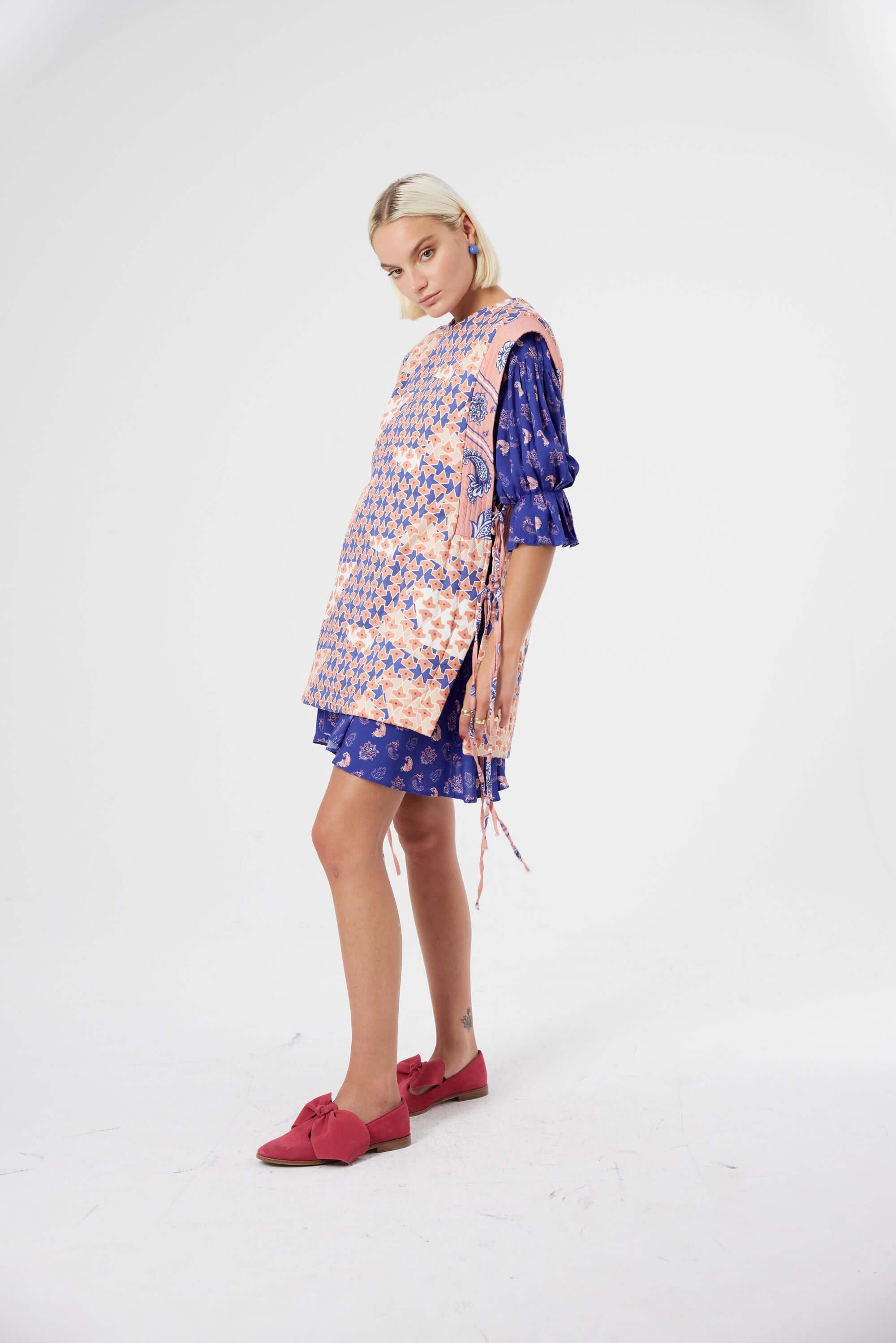 Malro tunic in Mosaic print