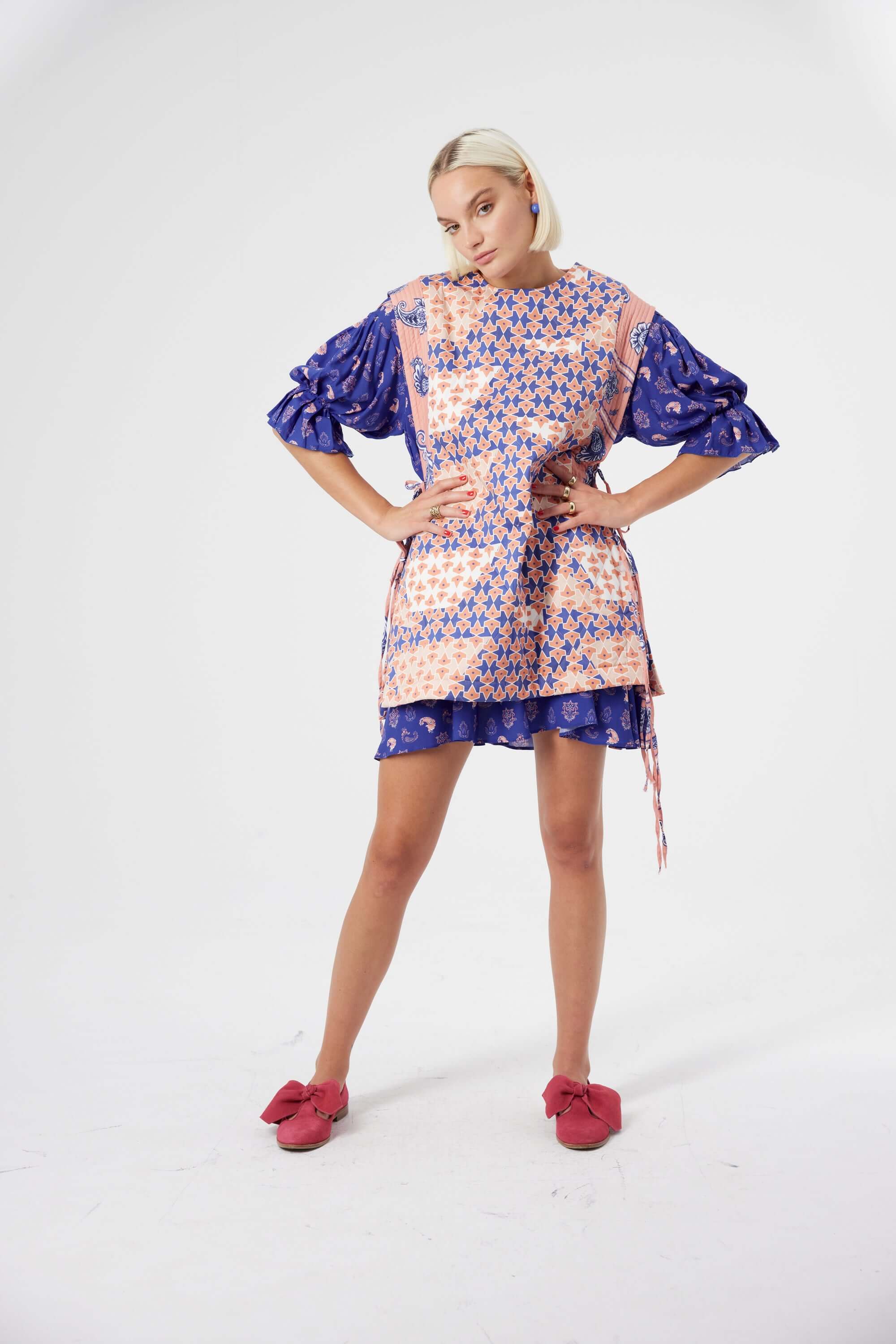 Malro tunic in Mosaic print