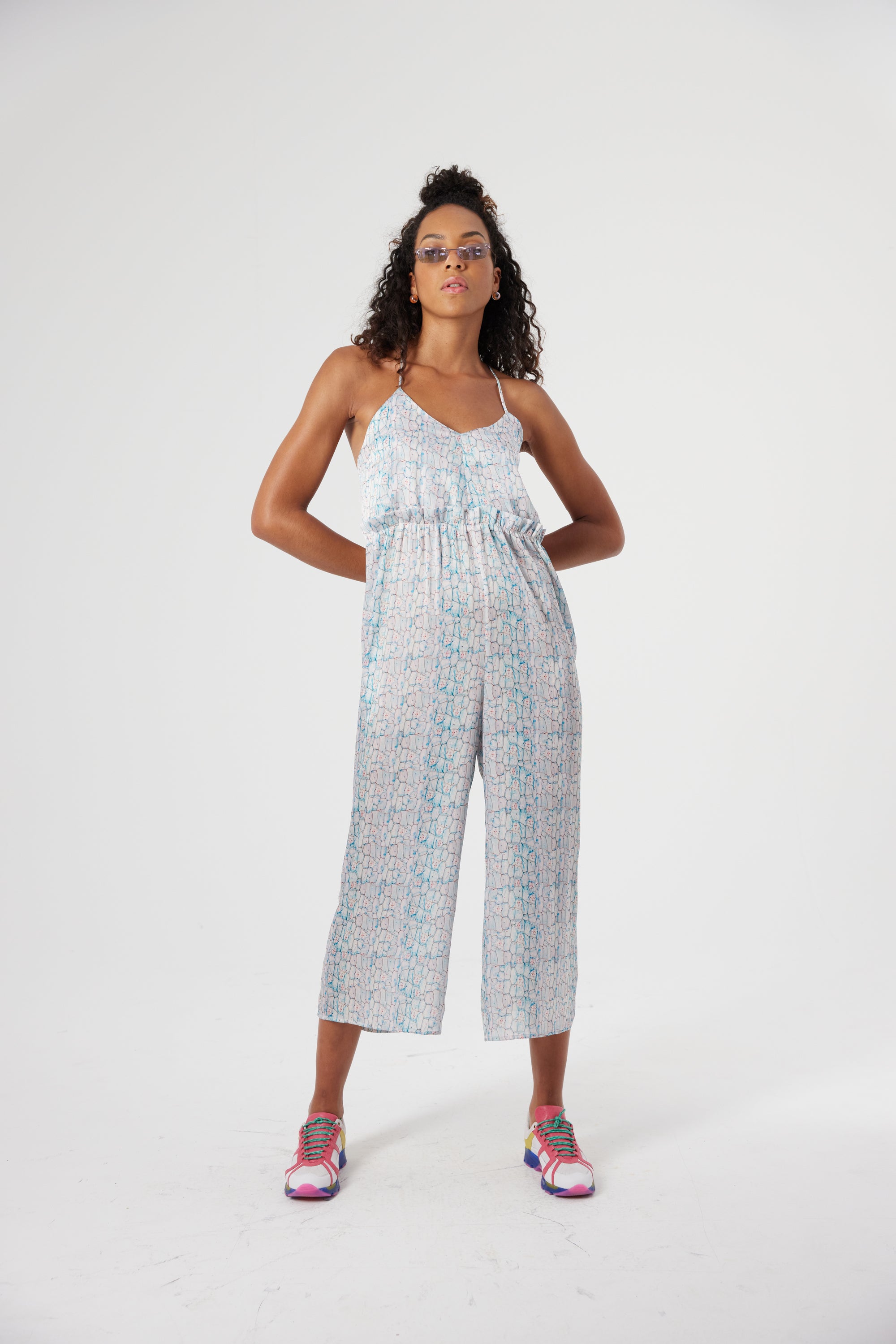 Combinaison Lottie en imprimé Lagon