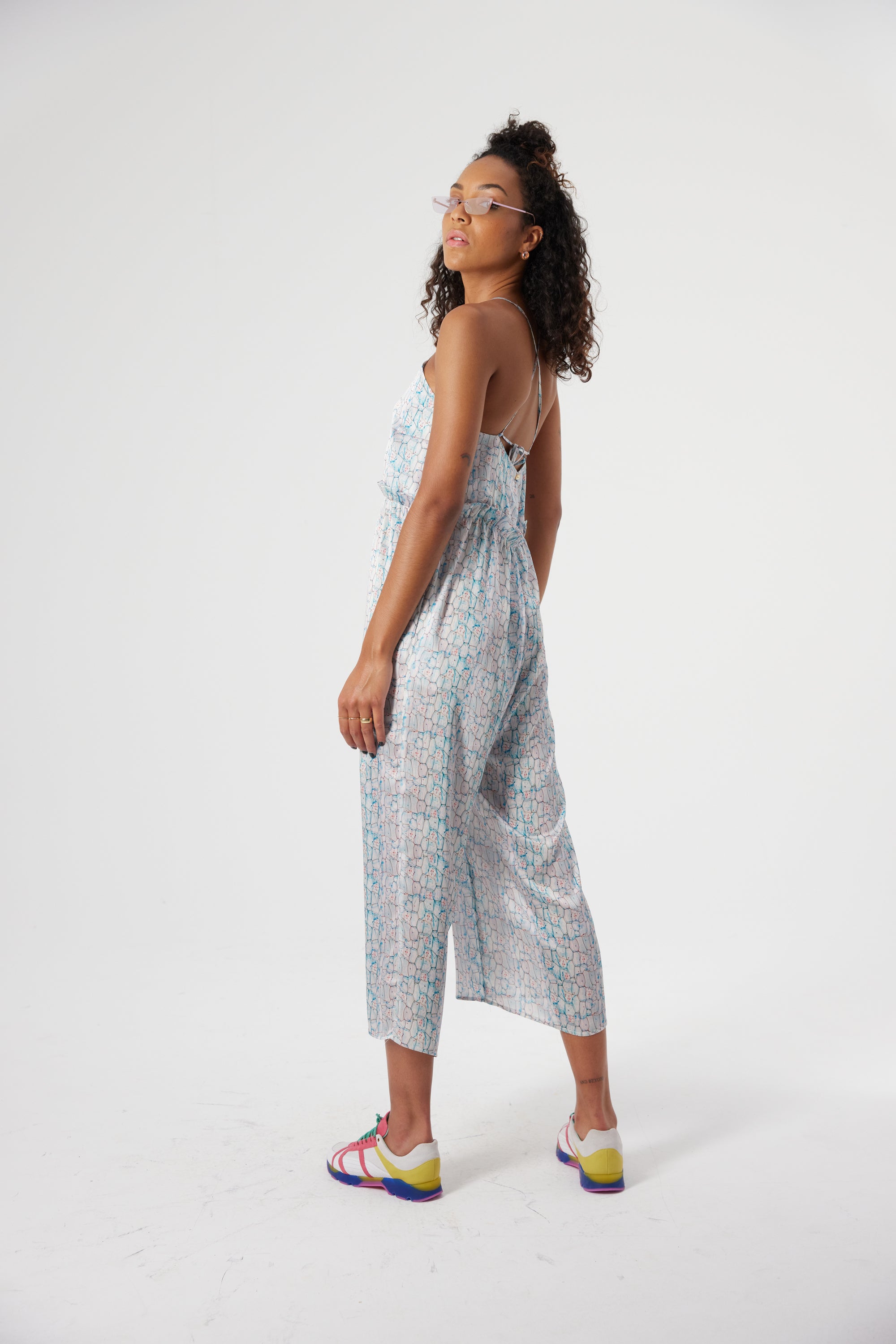 Combinaison Lottie en imprimé Lagon