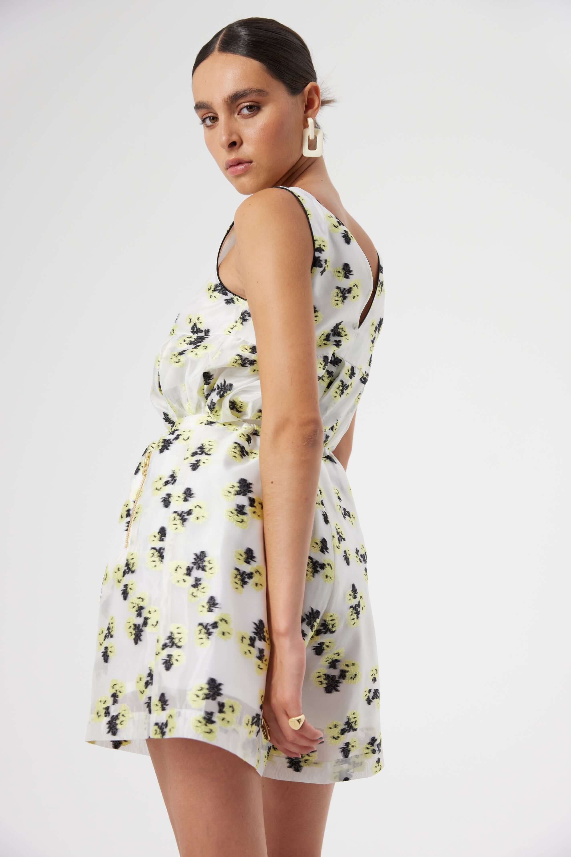 Doll short in Firefly embroidery