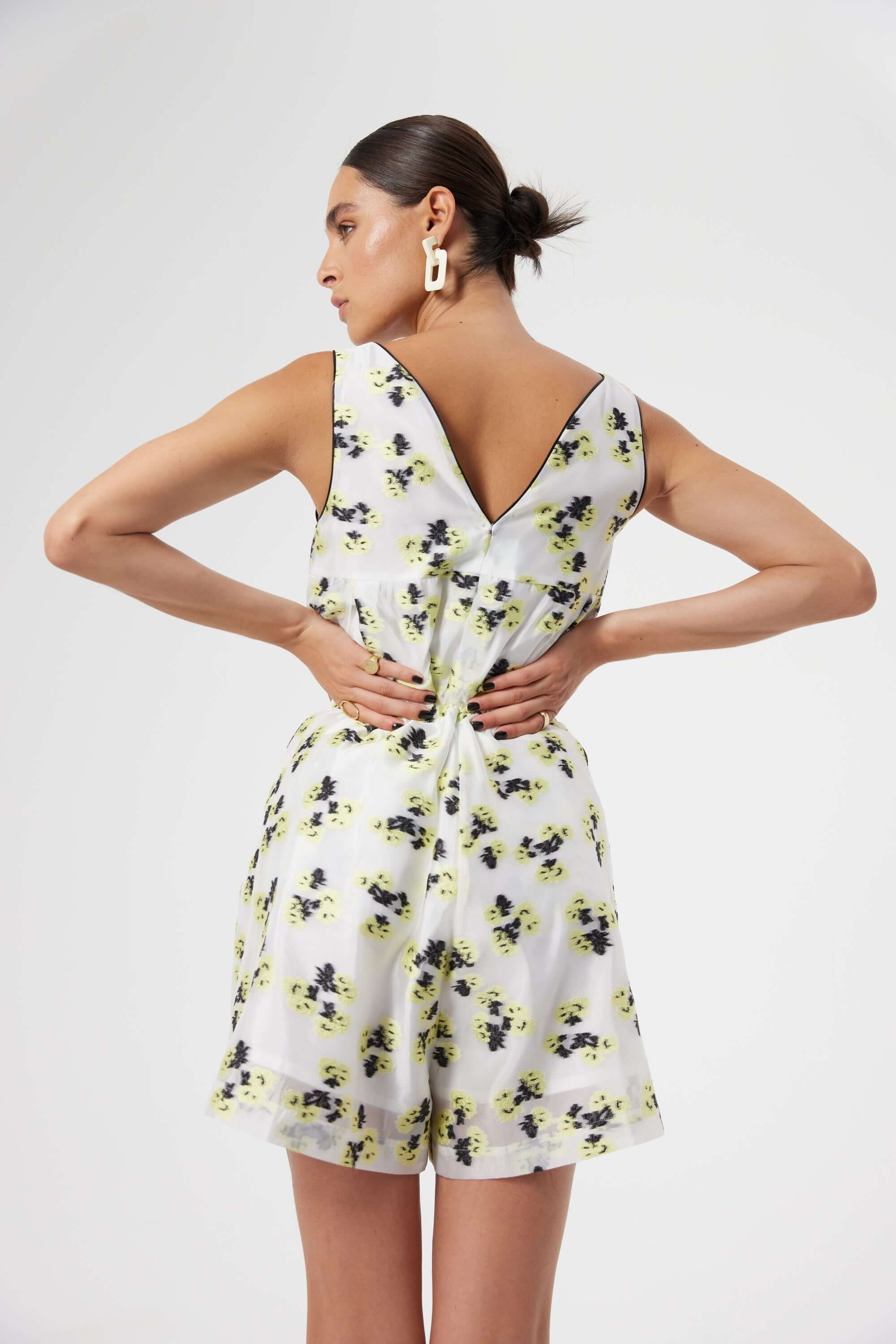 Doll short in Firefly embroidery