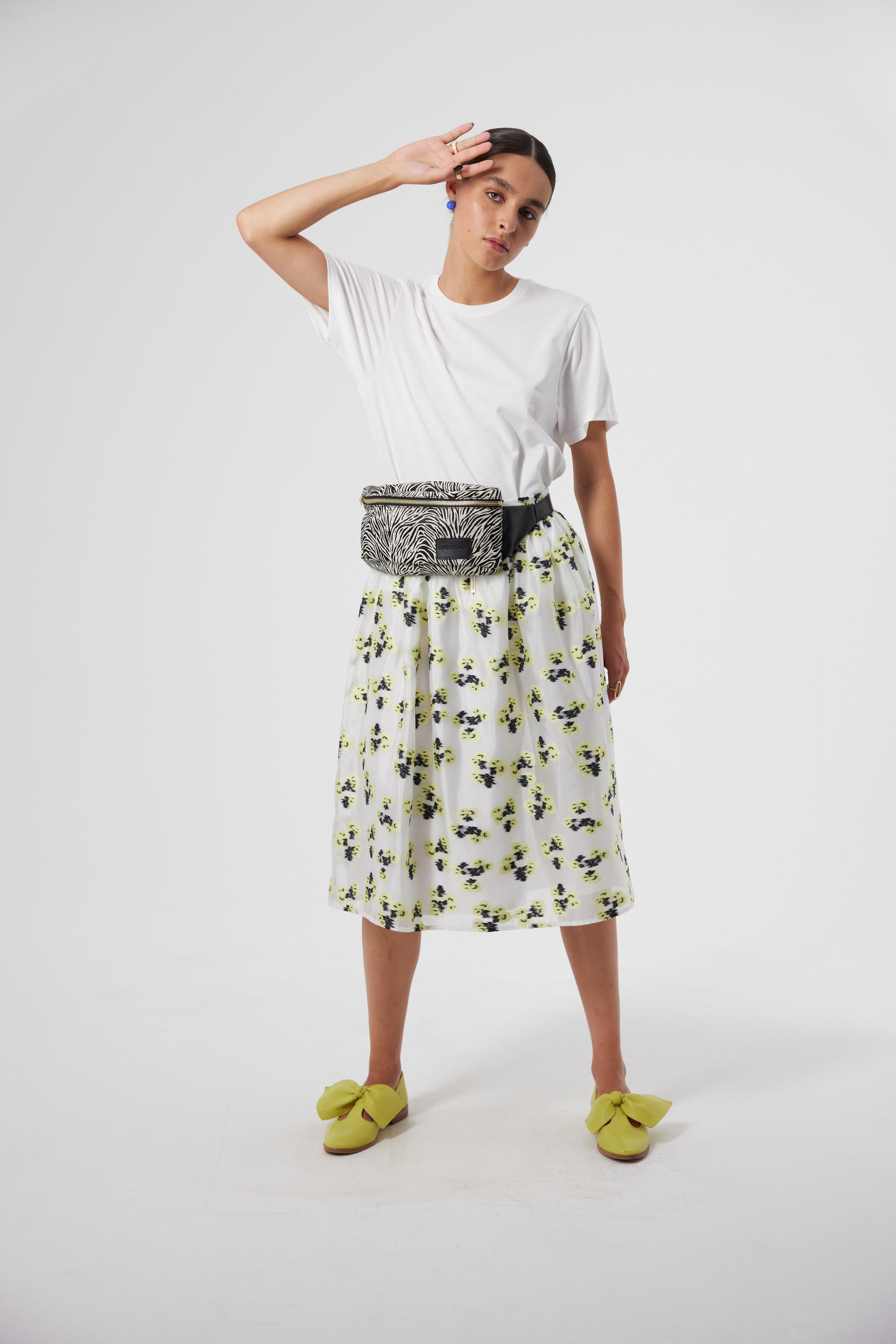 Orso skirt in Firefly embroidery