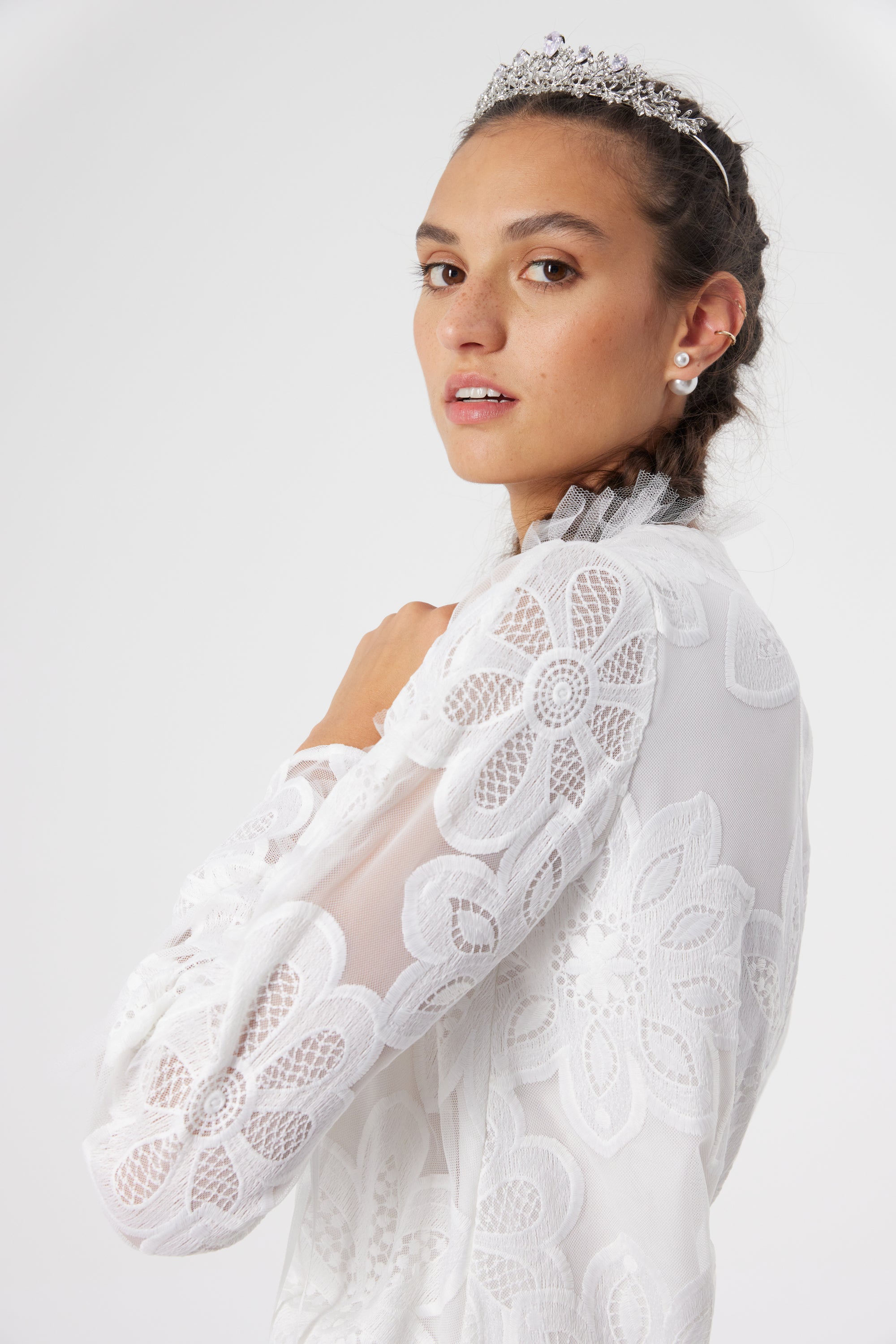 Gil jumpsuit in Fantasy embroidery