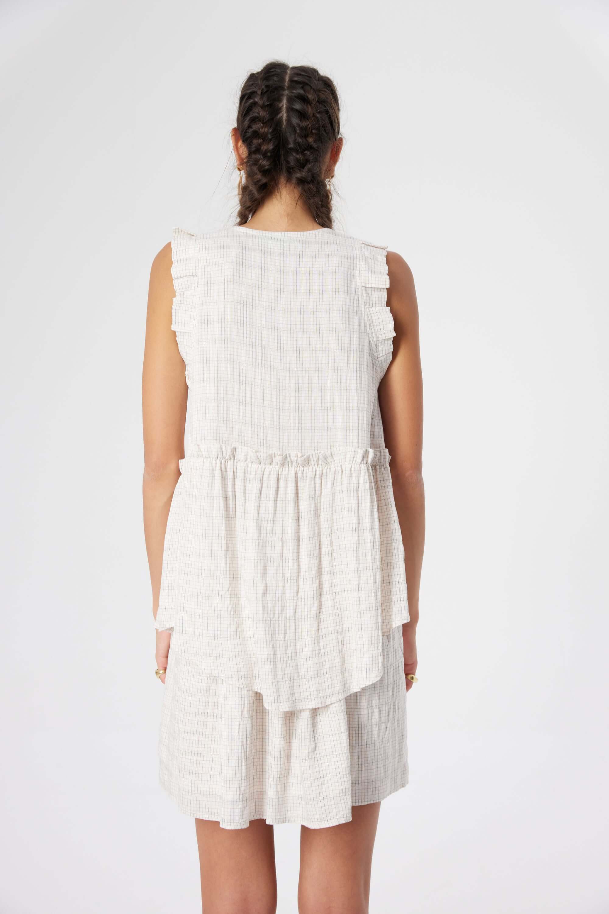 Kaya blouse in Blues weave | Heimstone