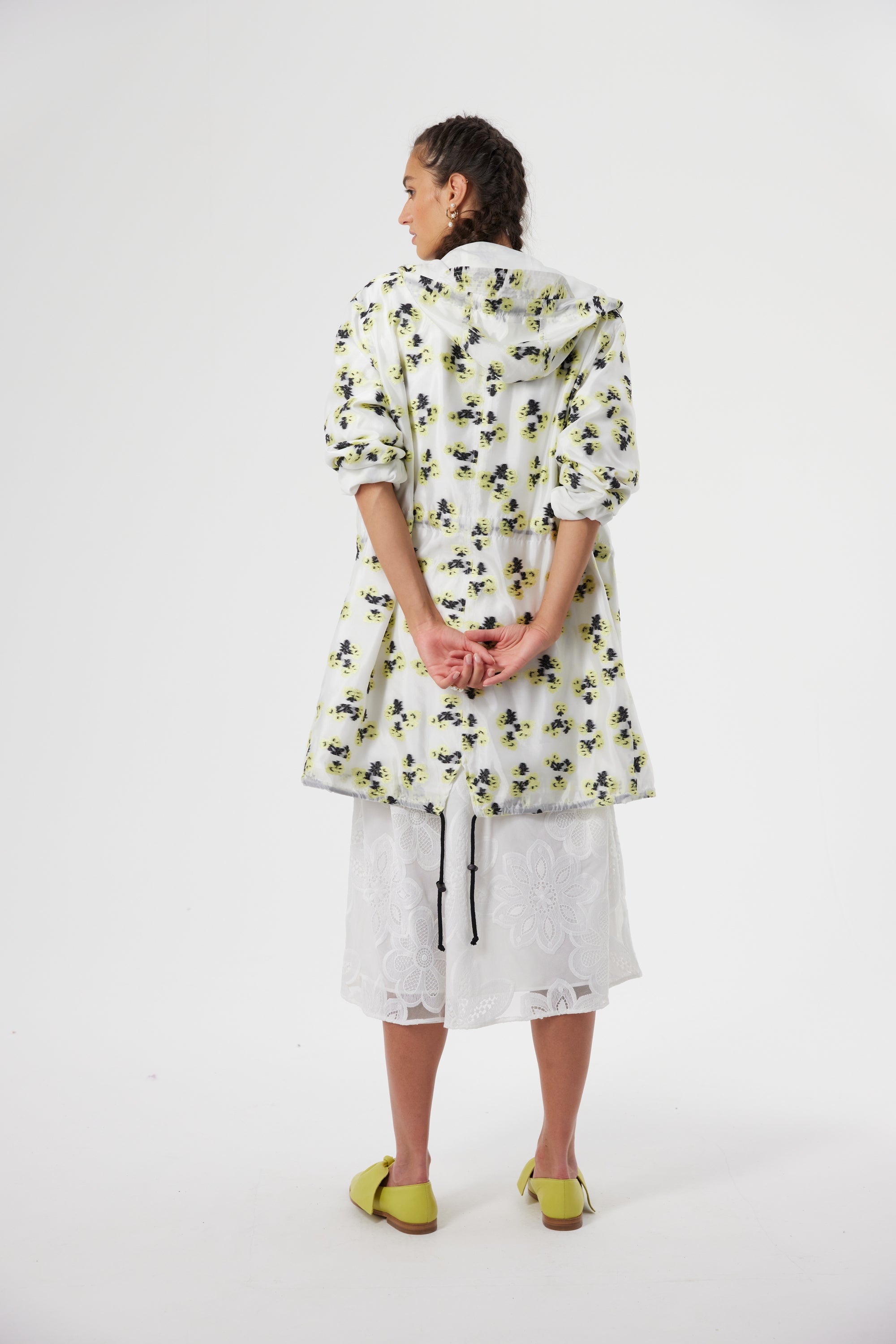 Parka Onur en broderie Luciole