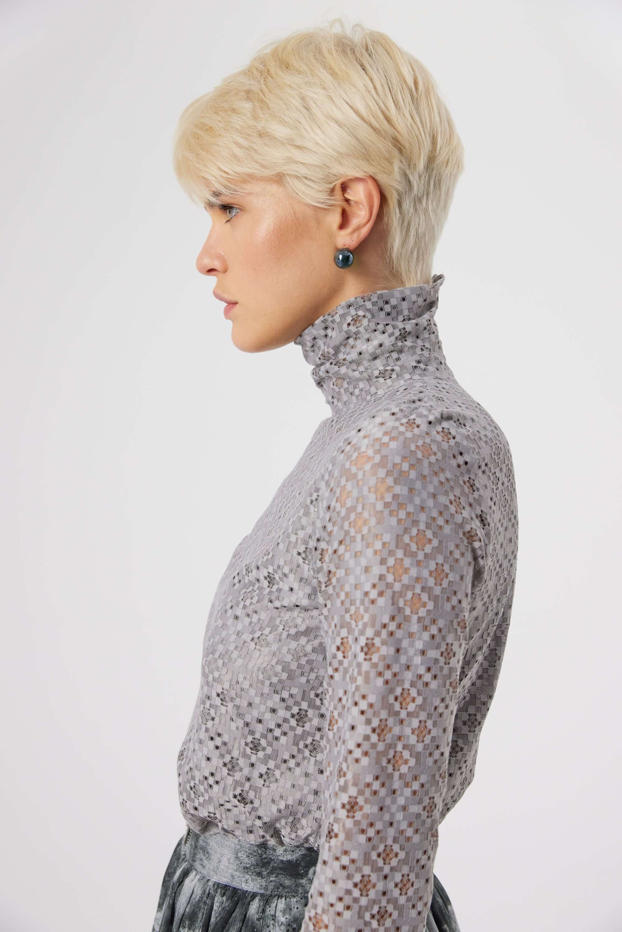 Come top in Zinc lace