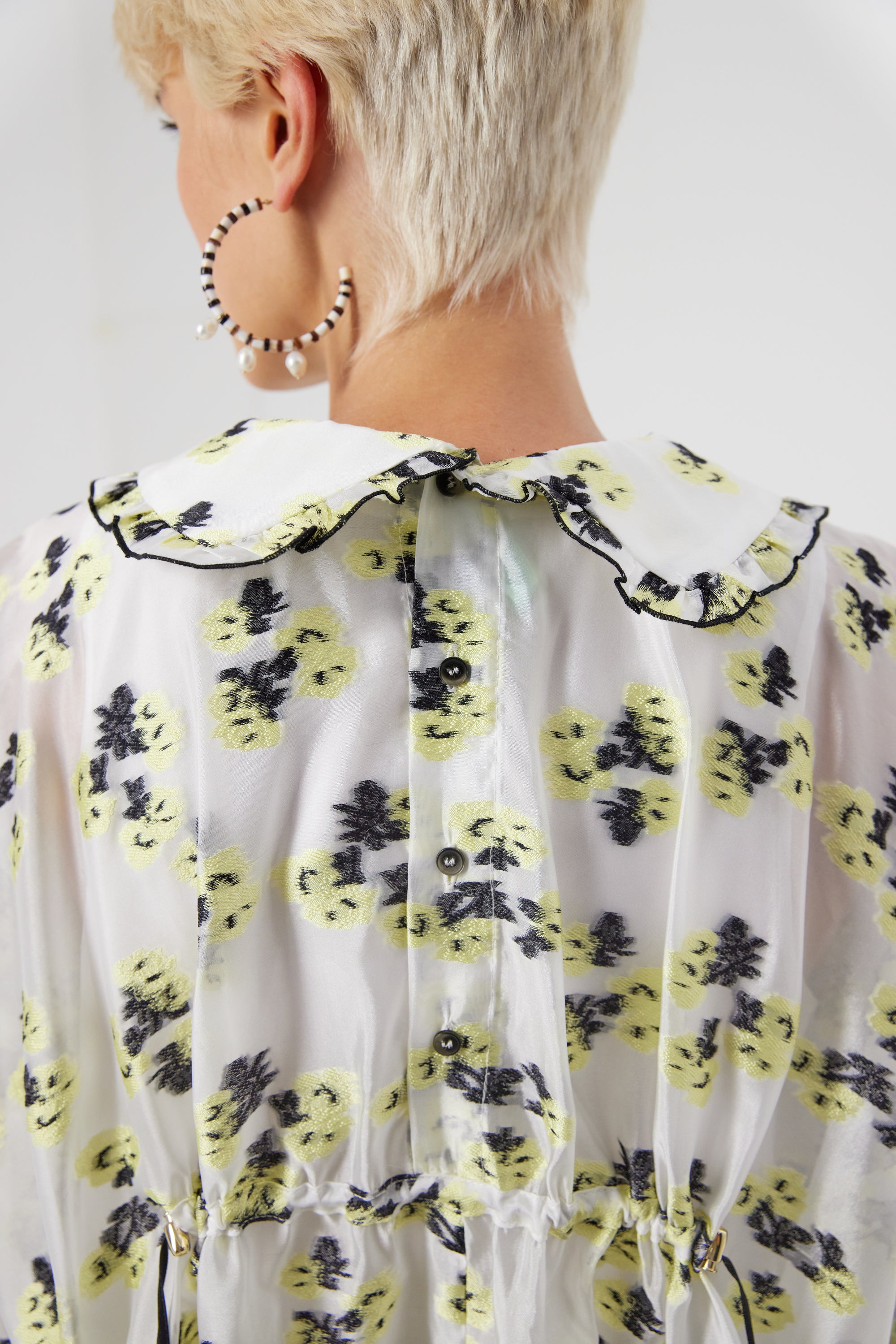 Scarlett dress in Firefly embroidery