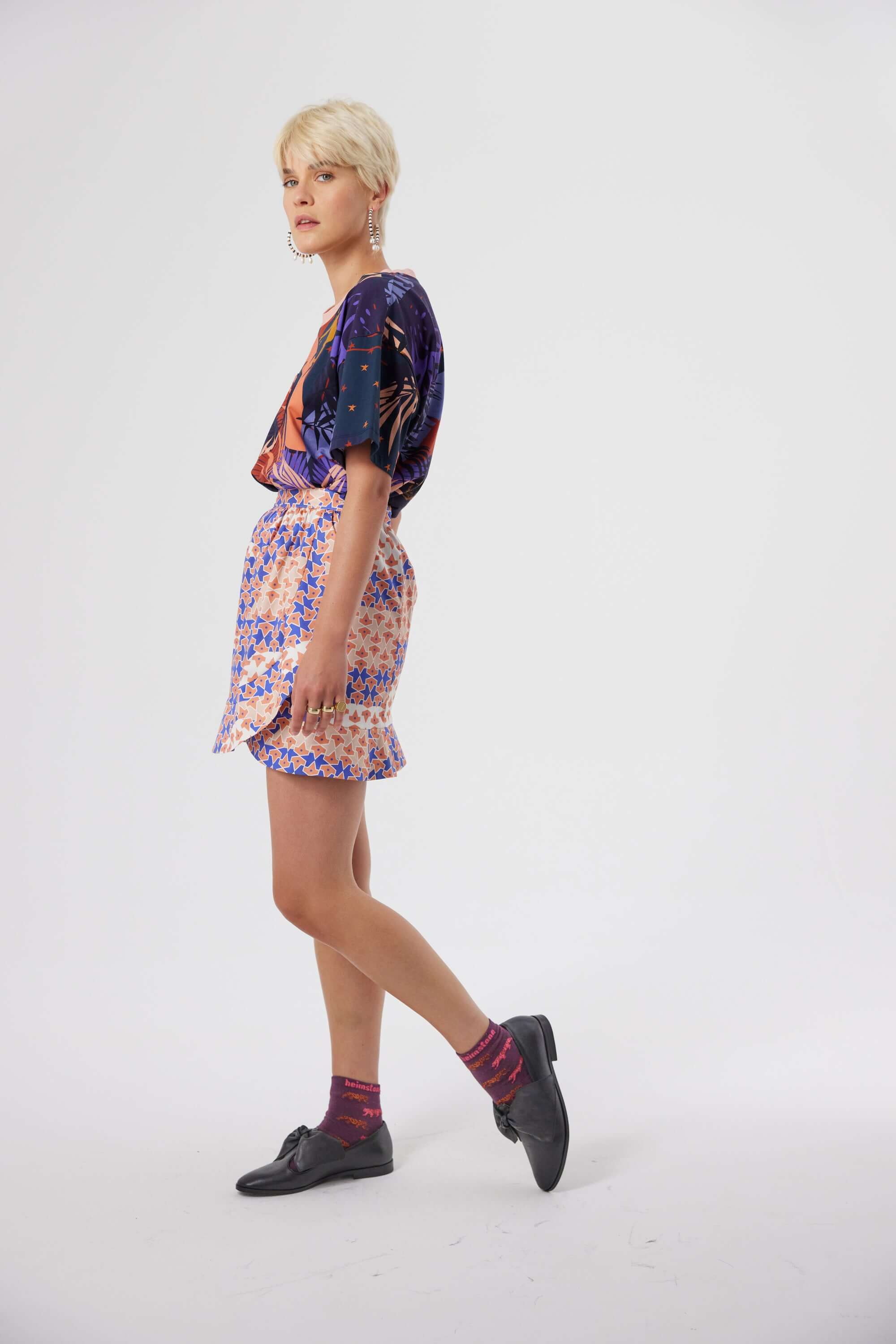 Austria skirt in Mosaic print