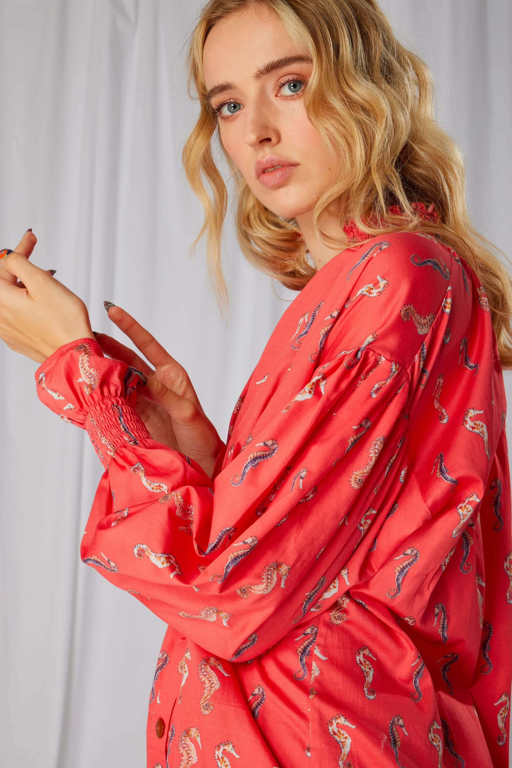 Tunique Owen en imprimé Gravure